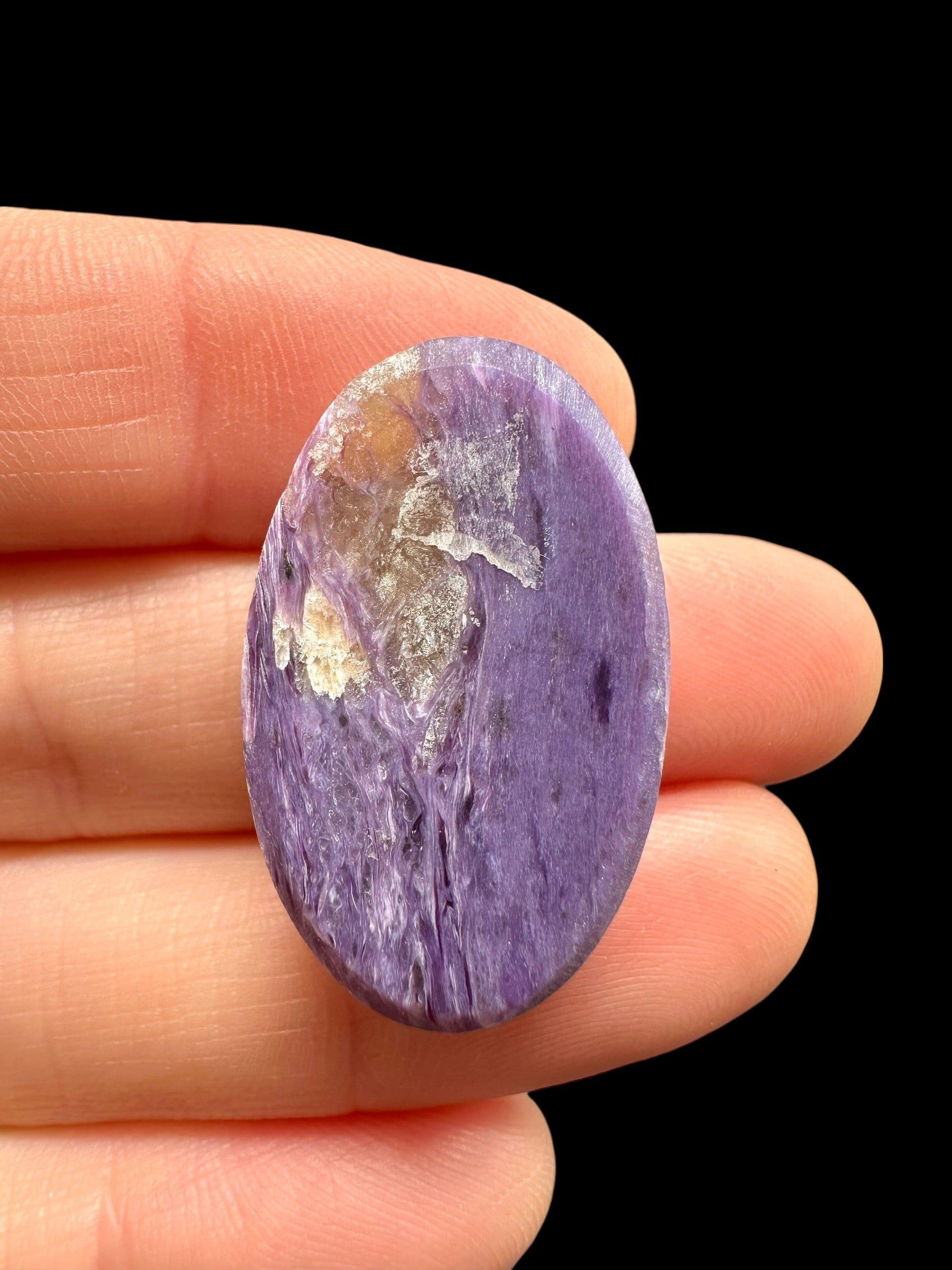 Charoite cabochon – Russia - CAK12