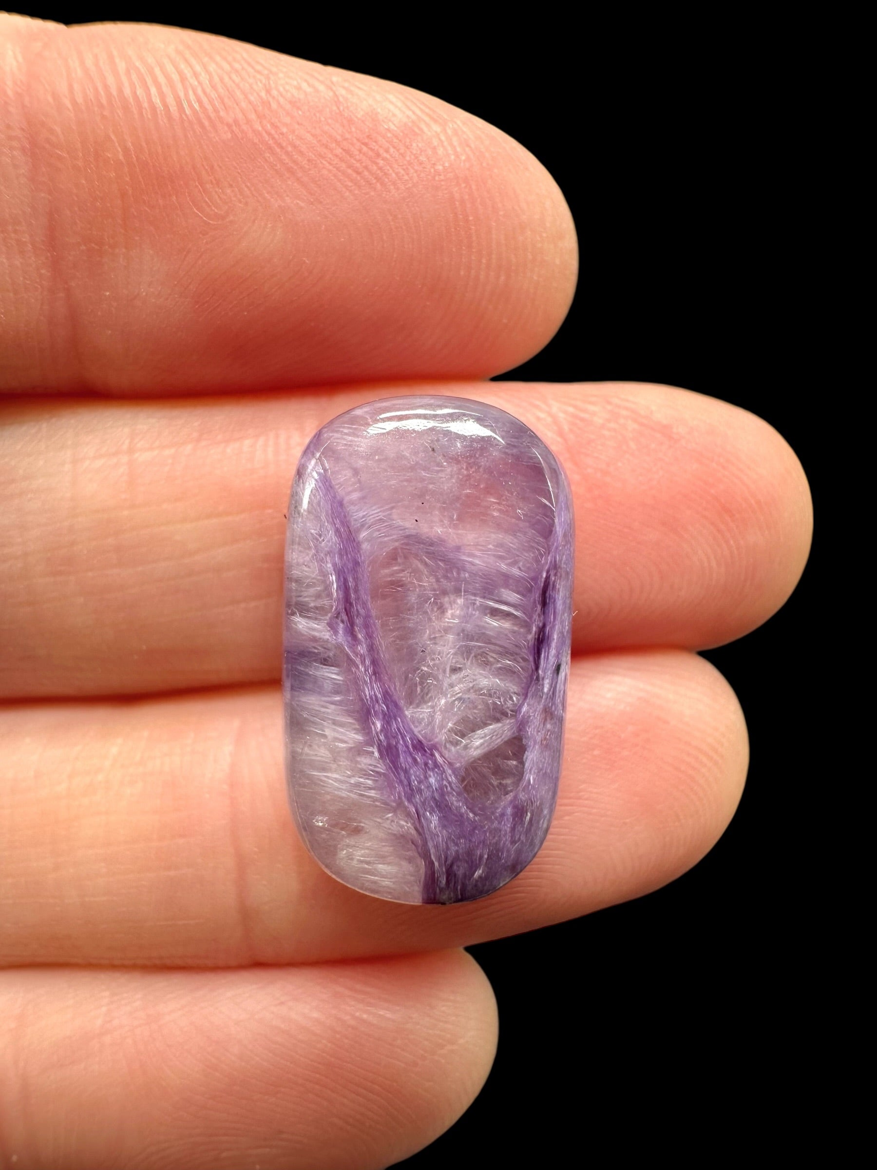 Charoite cabochon – Russia