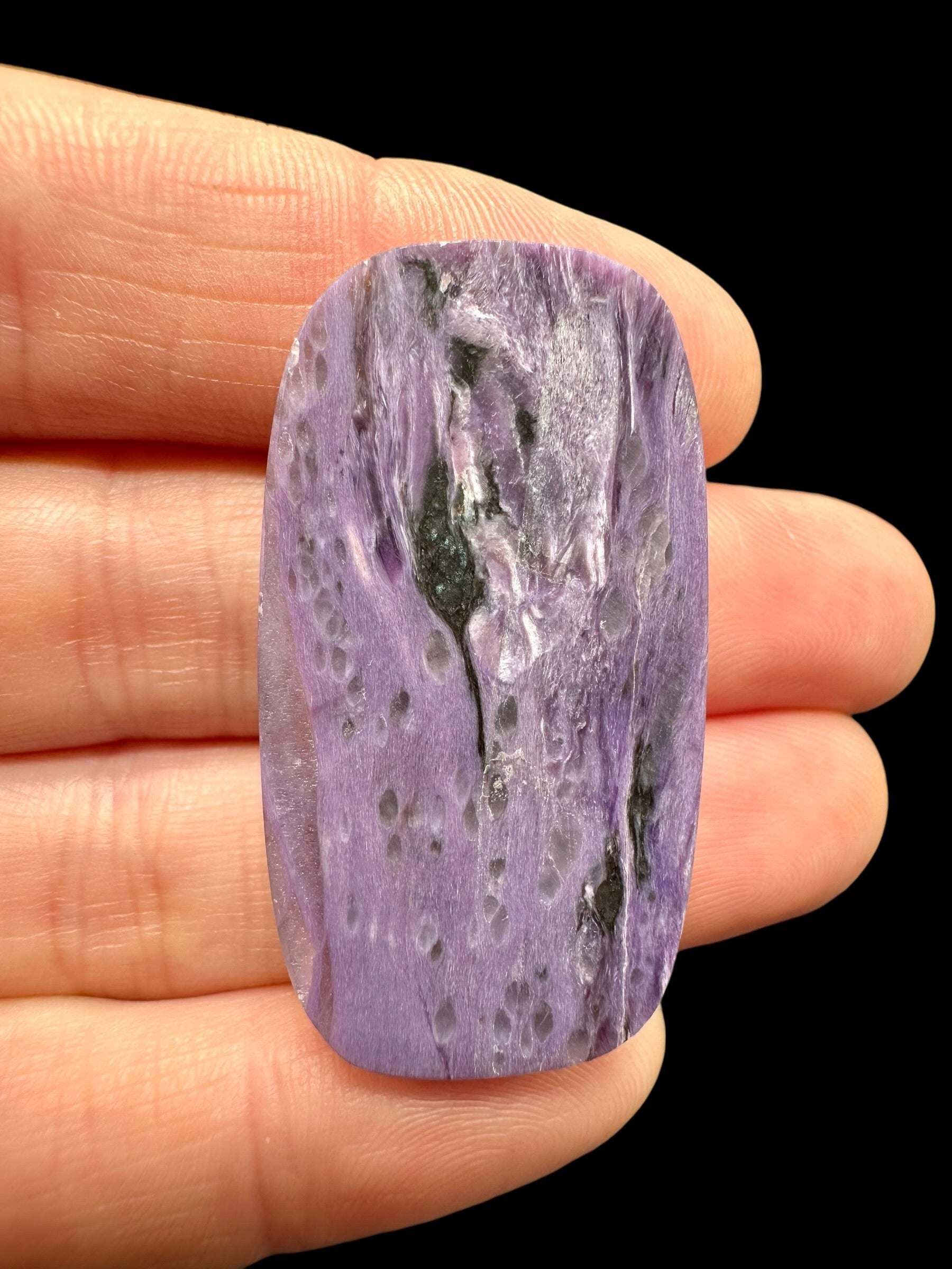 Charoite cabochon – Russia - CAK15