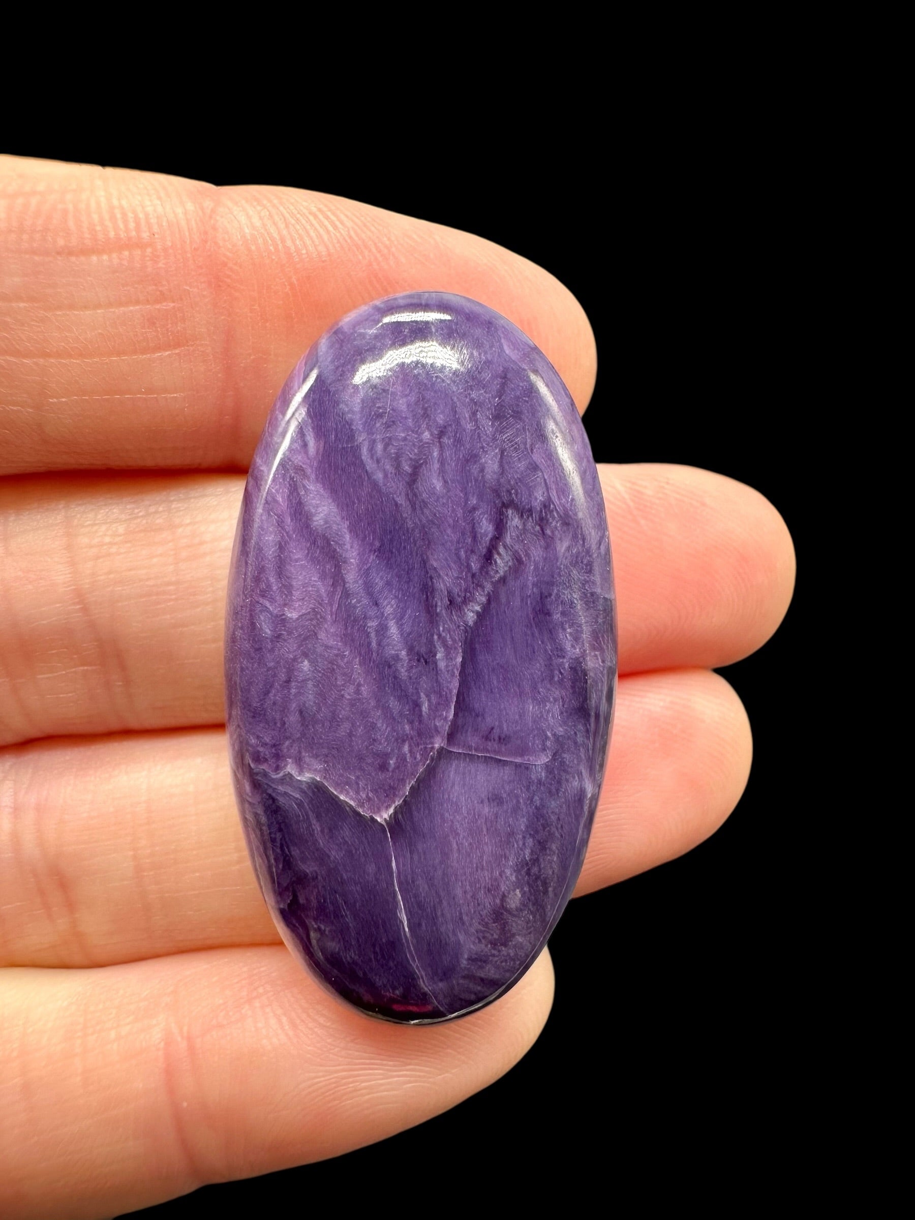 Charoite cabochon – Russia