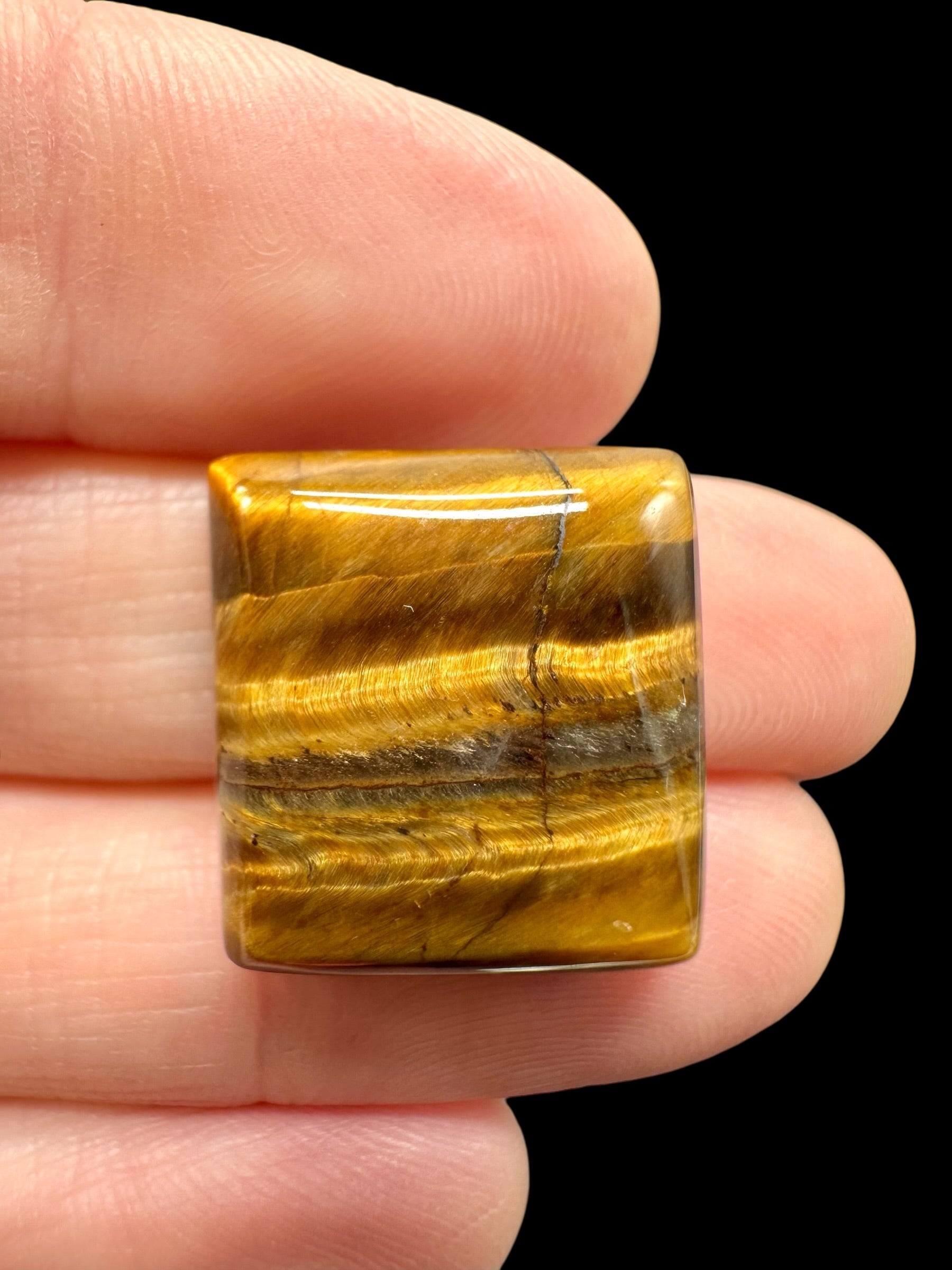 Tiger eye cabochon – South Africa