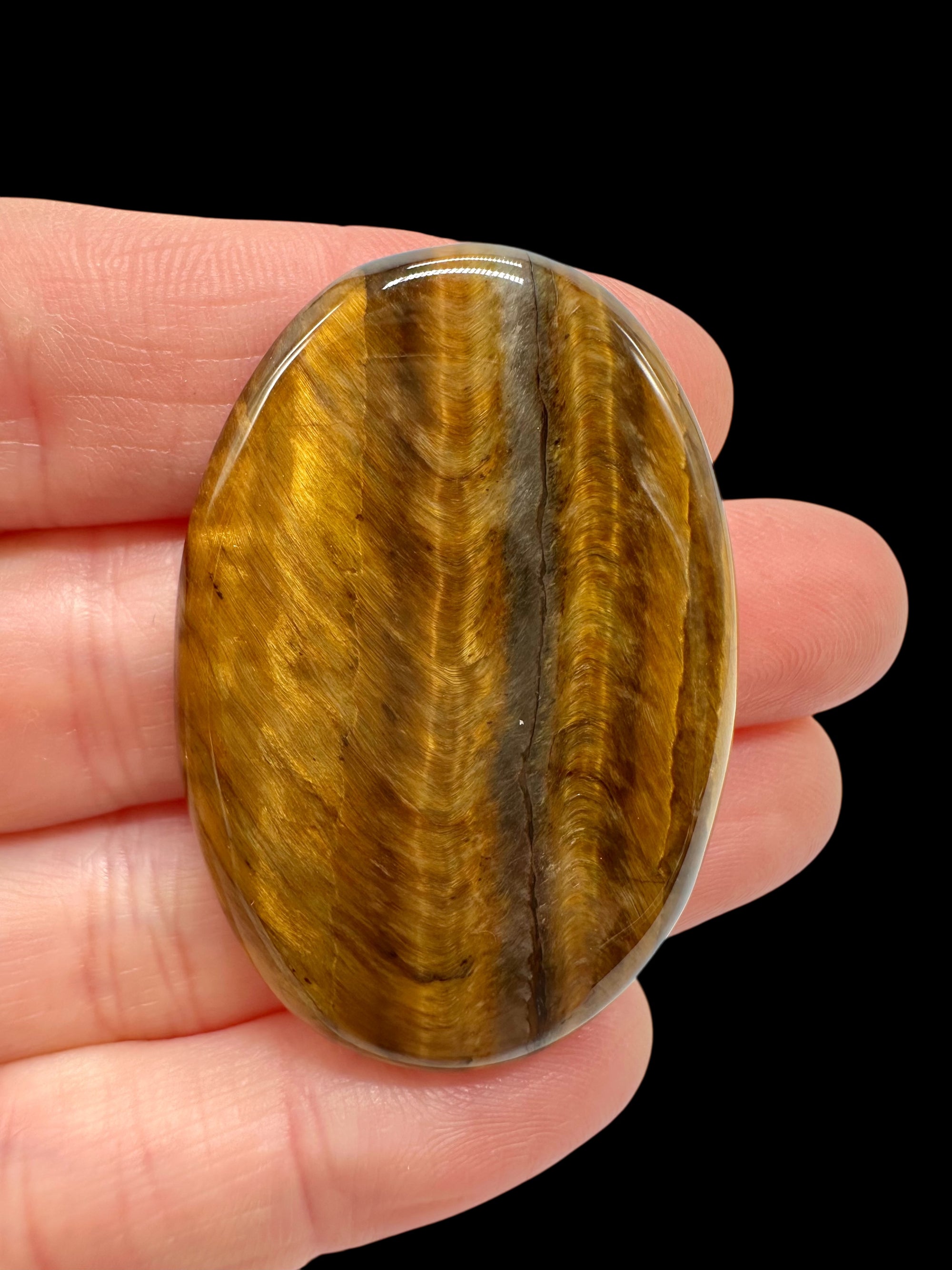 Tiger eye cabochon – South Africa