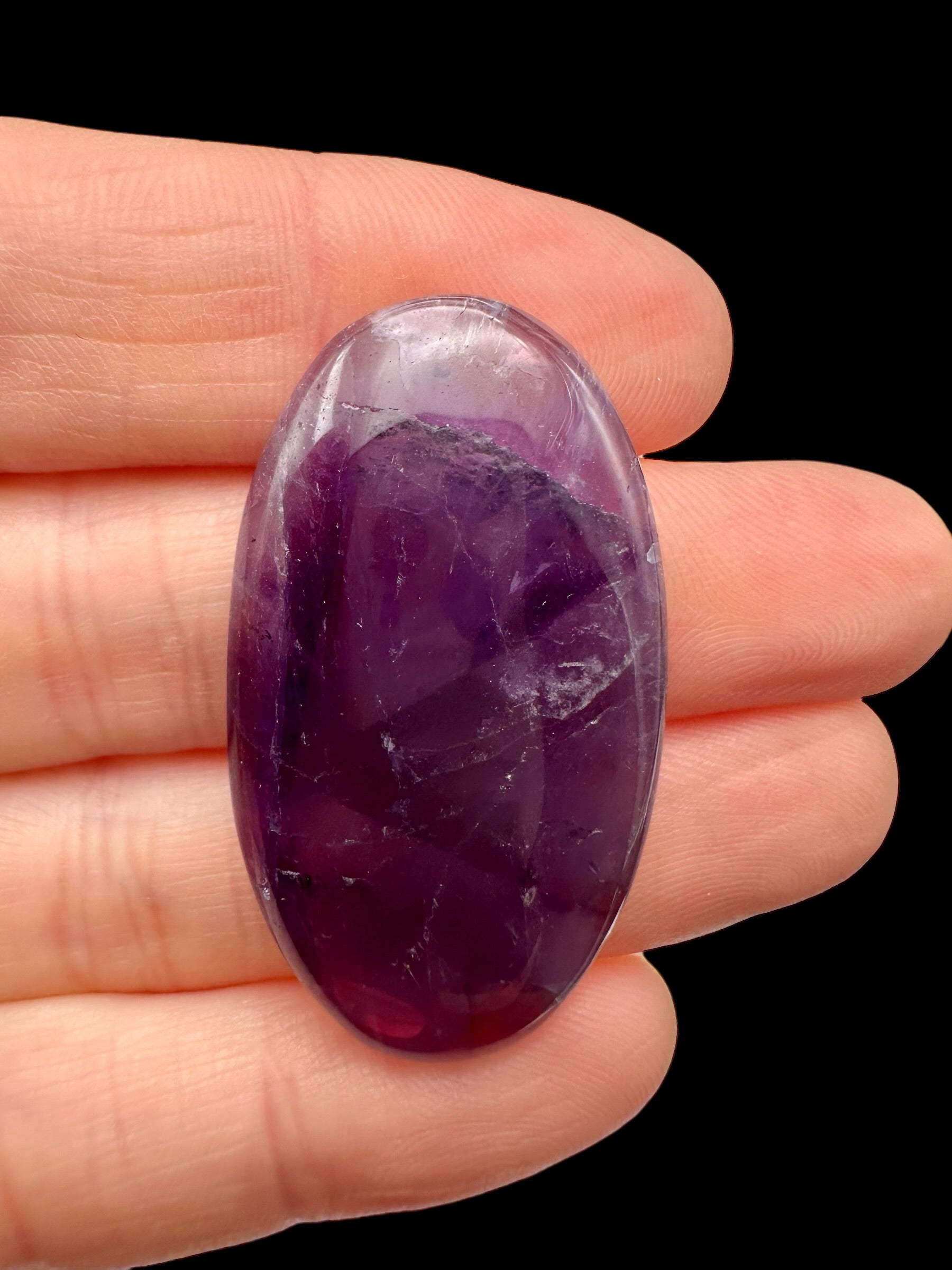 Amethyst cabochon – Bolivia