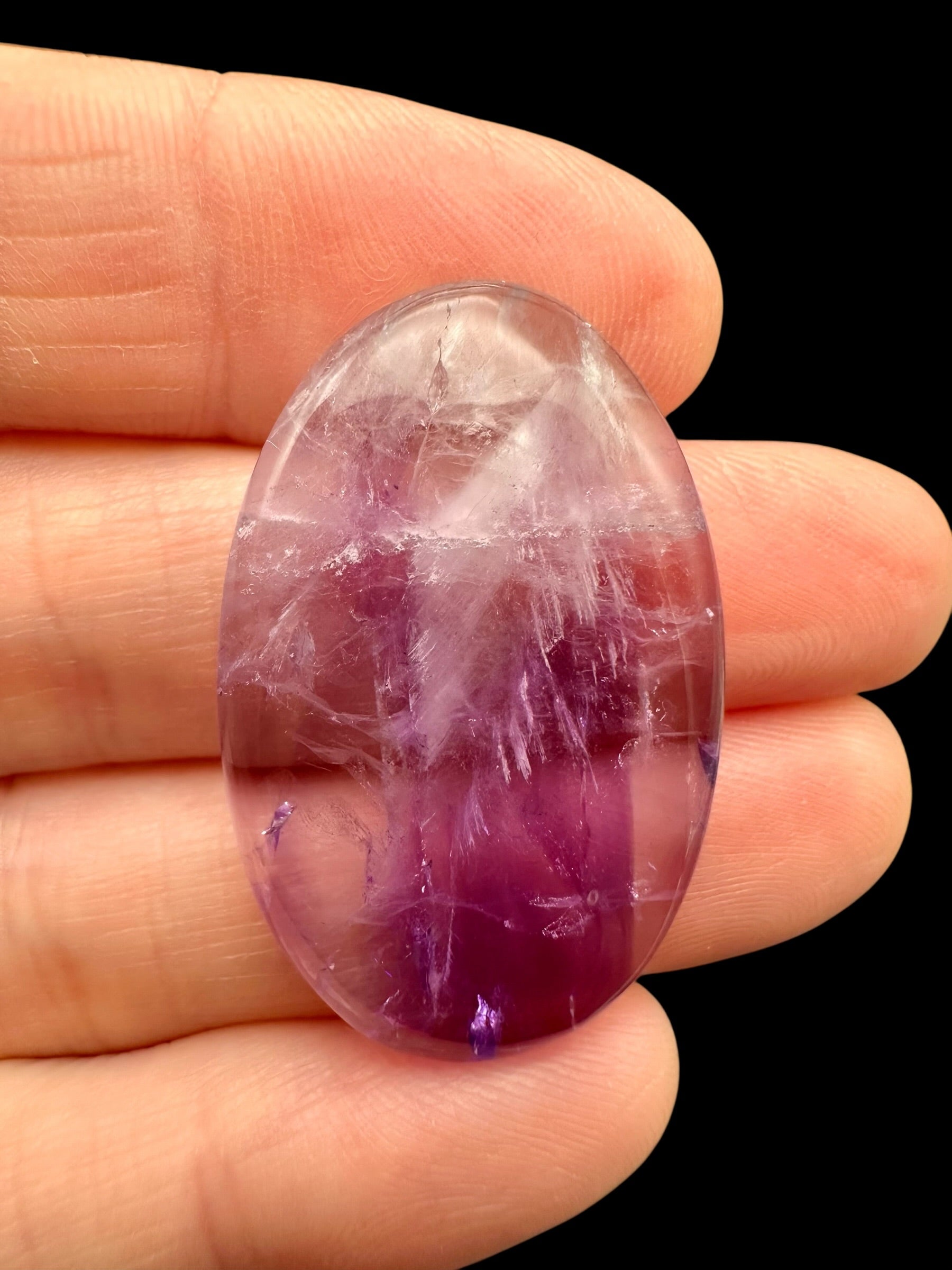 Amethyst cabochon – Bolivia