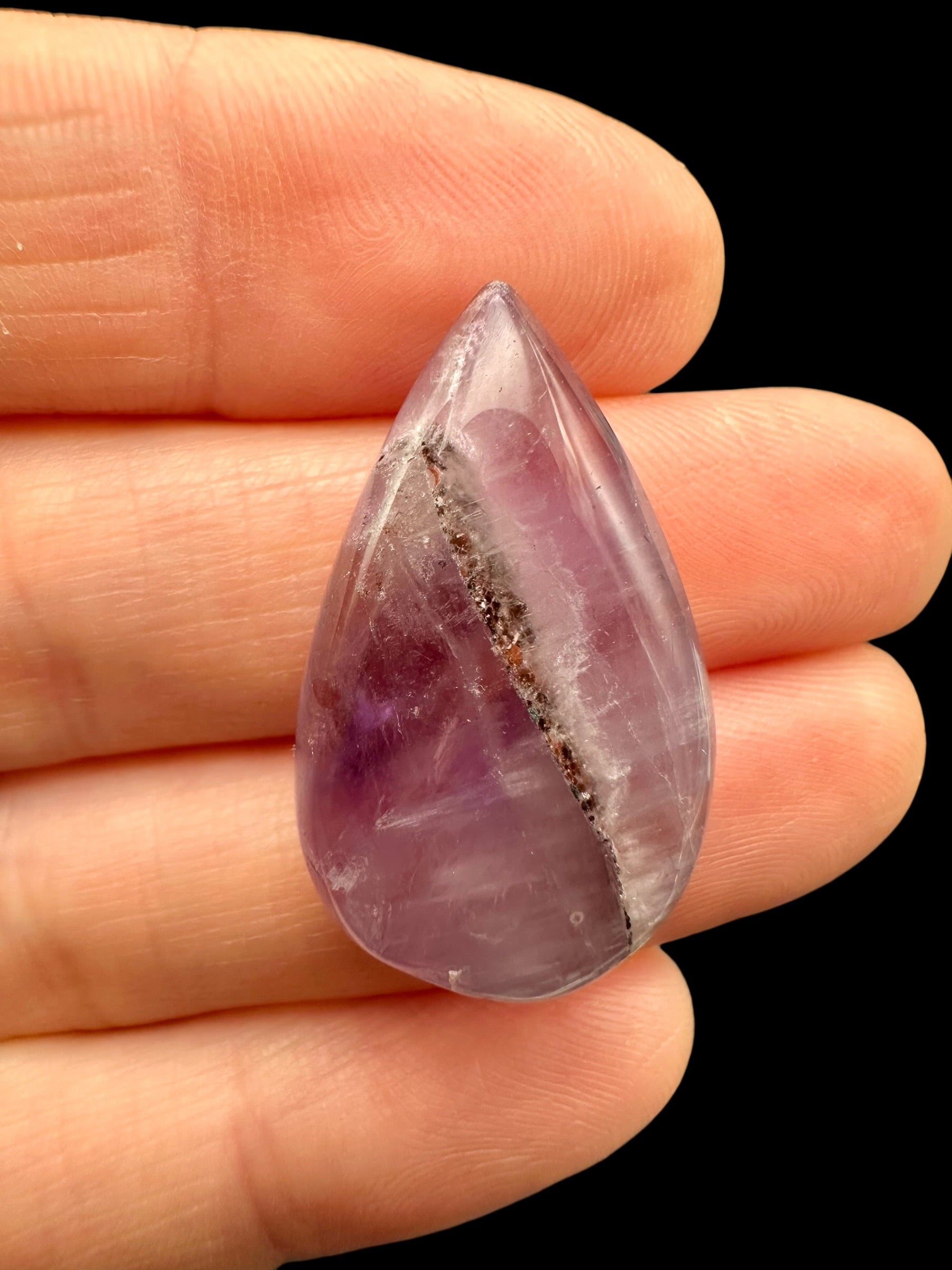 Amethyst cabochon – Bolivia