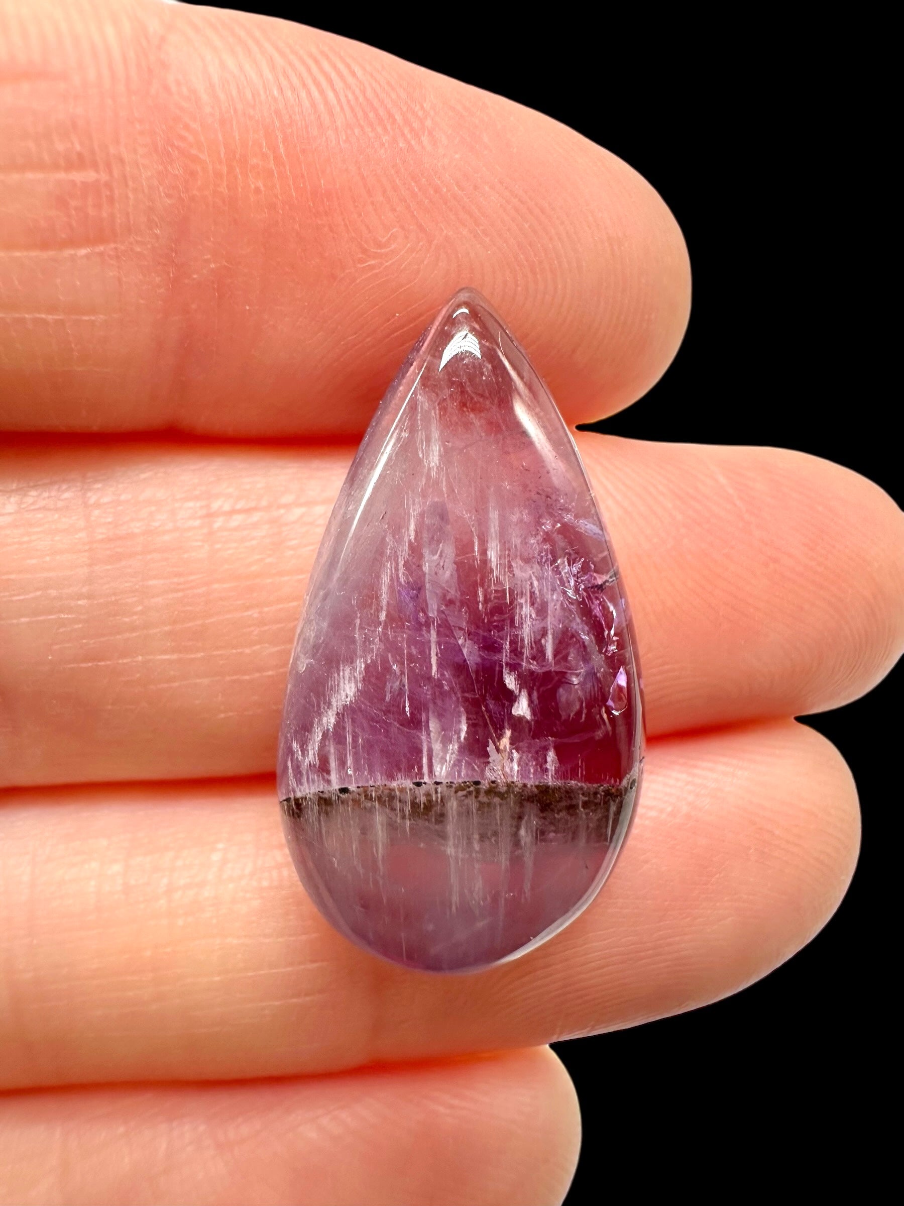 Amethyst cabochon – Bolivia