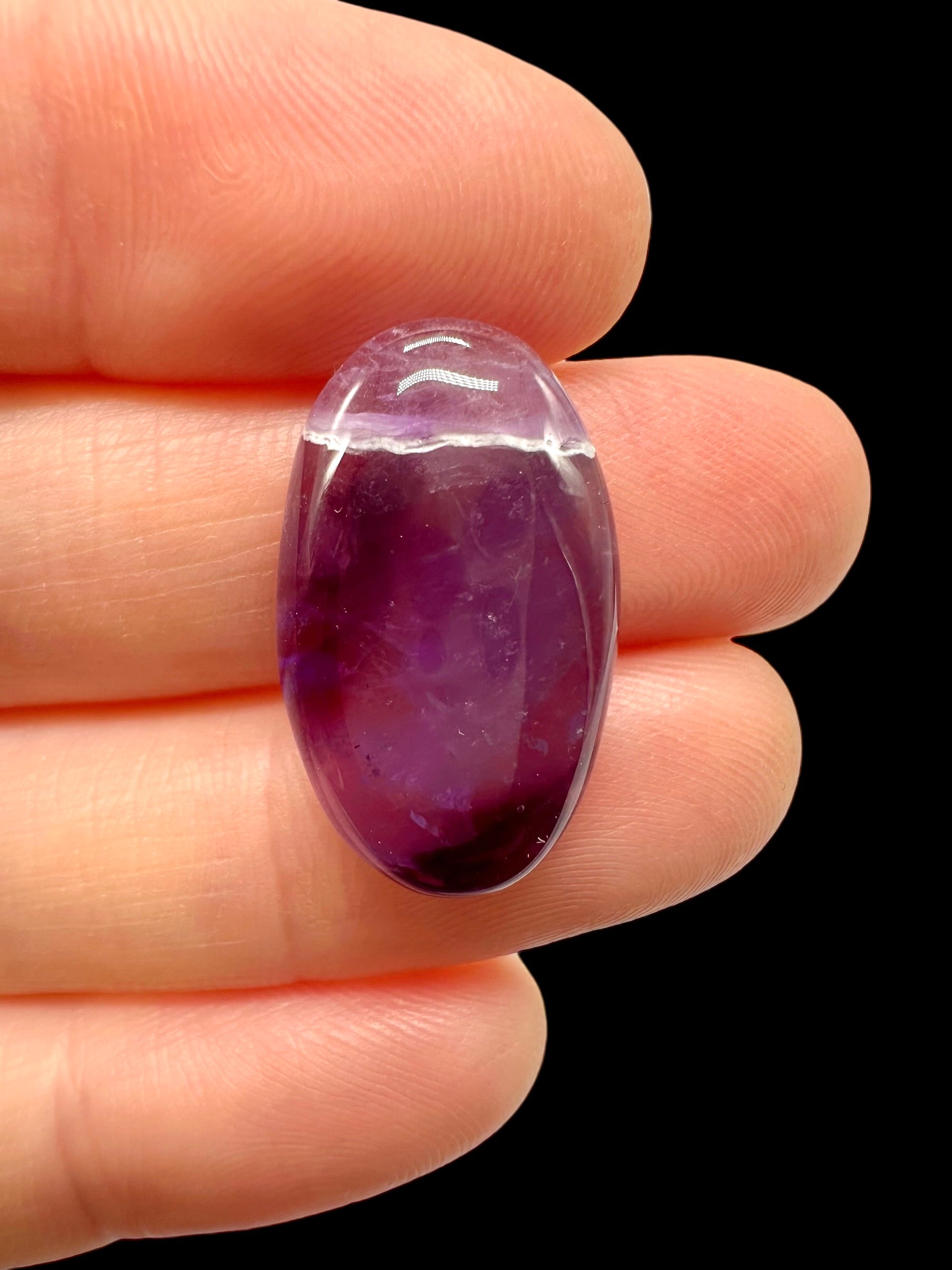 Amethyst cabochon – Bolivia