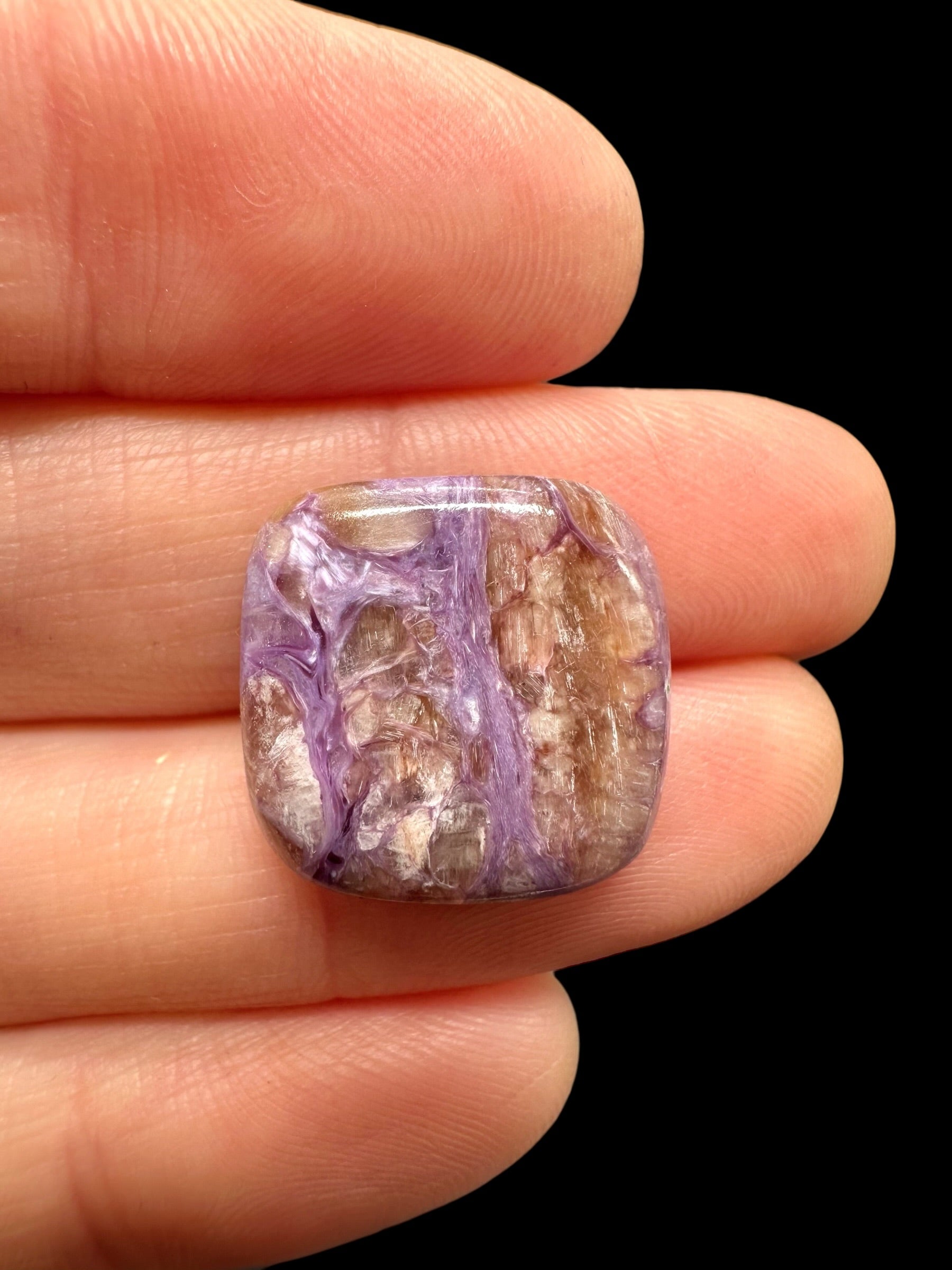 Charoite cabochon – Russia