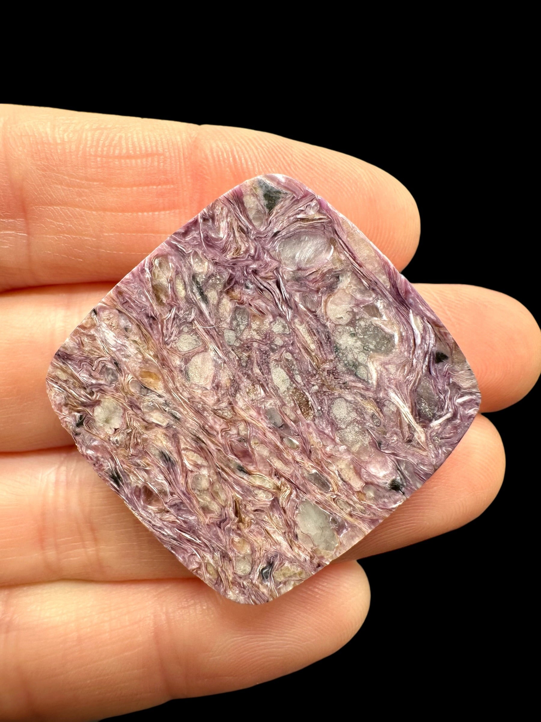 Charoite cabochon – Russia - CAK27