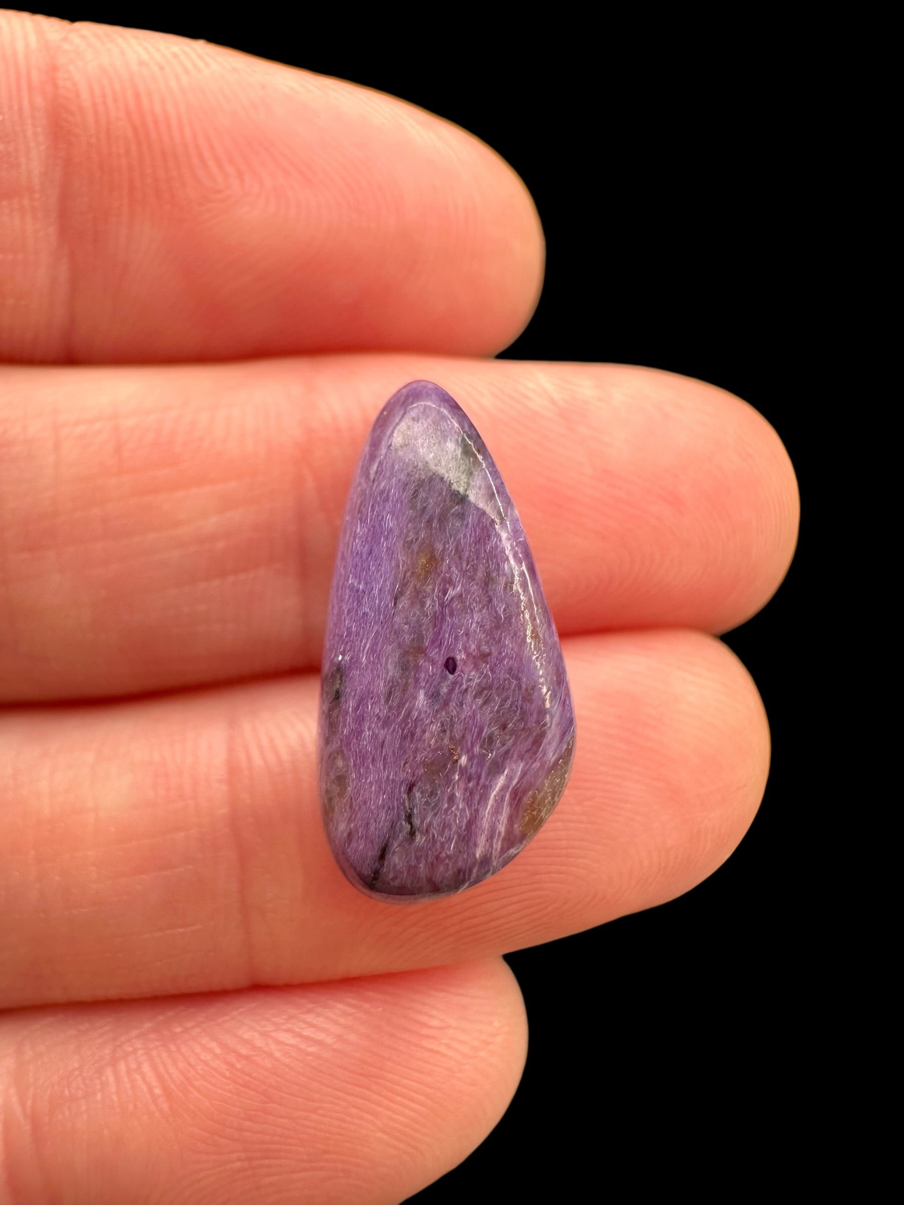 Charoite cabochon – Russia