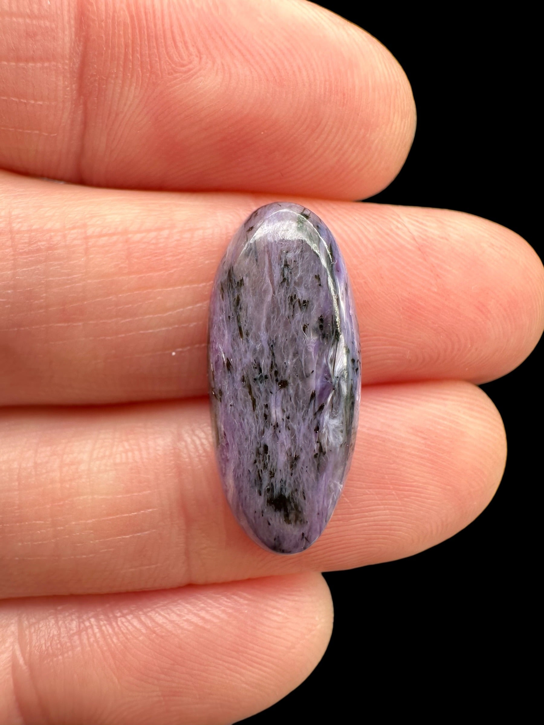 Charoite cabochon – Russia