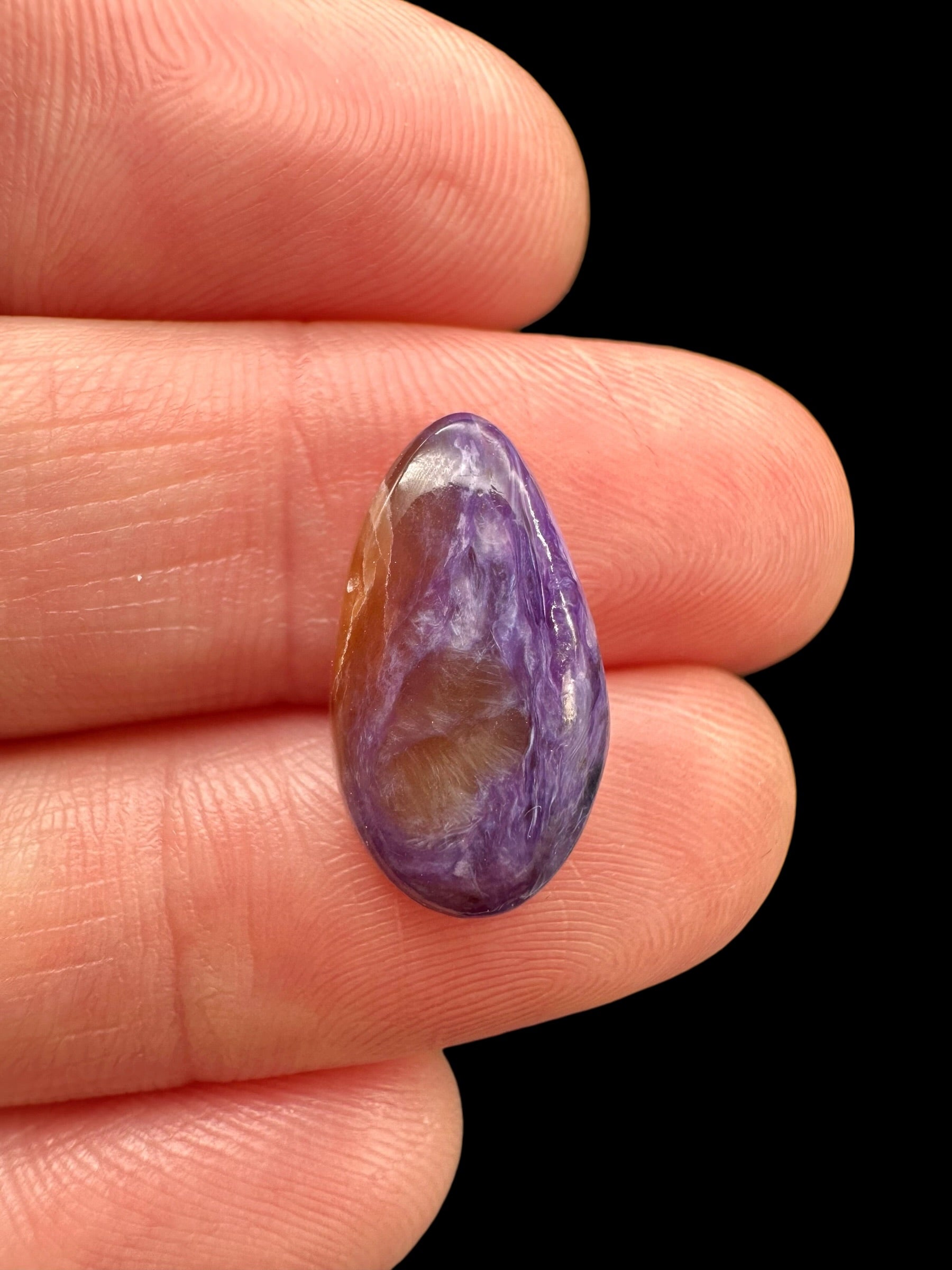 Charoite cabochon – Russia