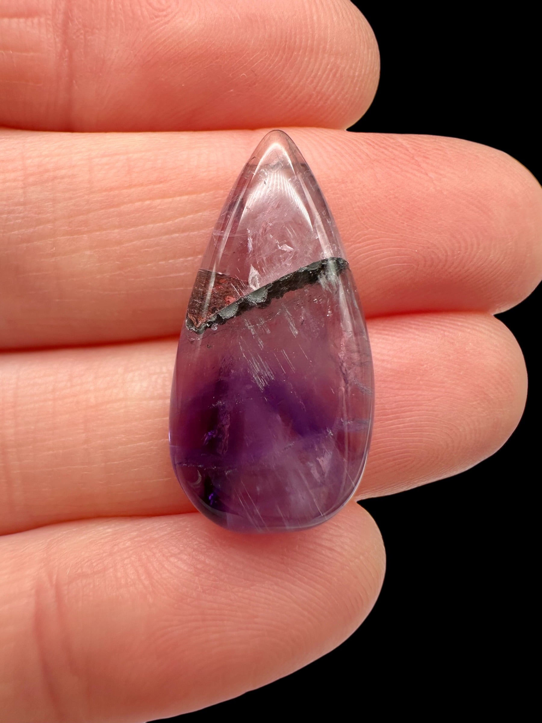 Amethyst cabochon – Bolivia