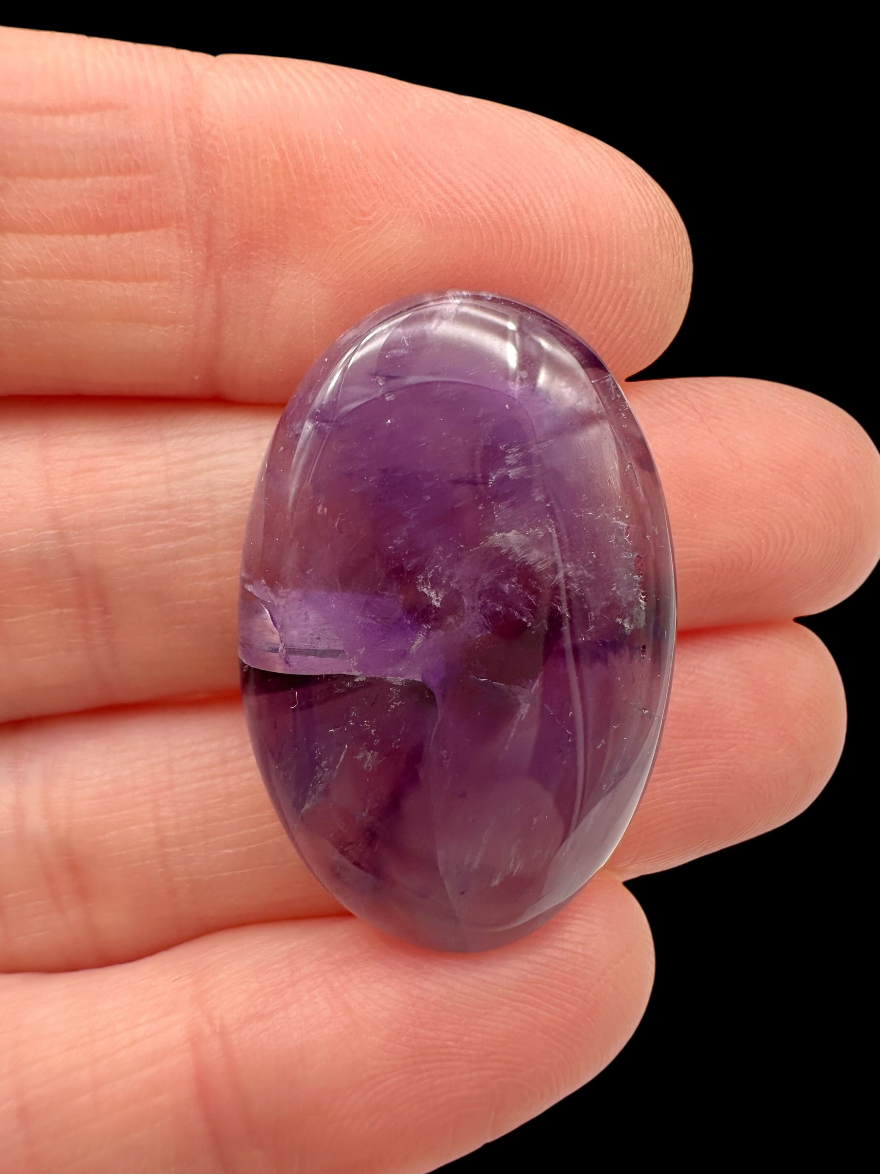 Amethyst cabochon – Bolivia
