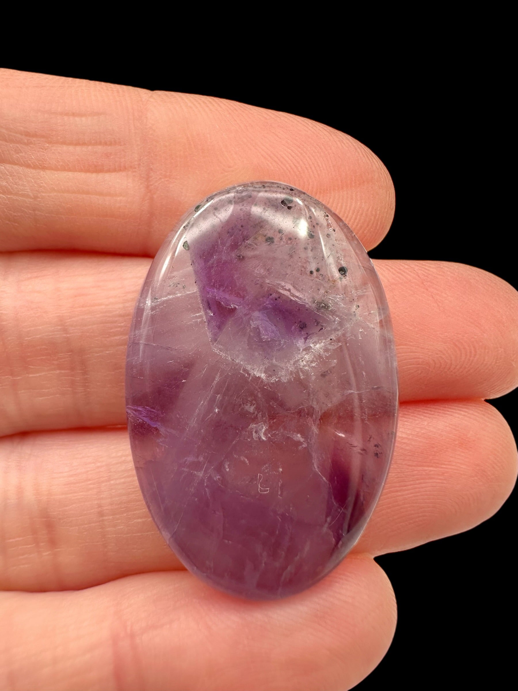 Amethyst cabochon – Bolivia