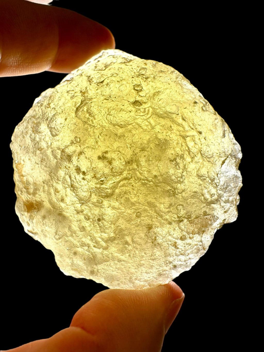 Libyan desert glass - LPS026