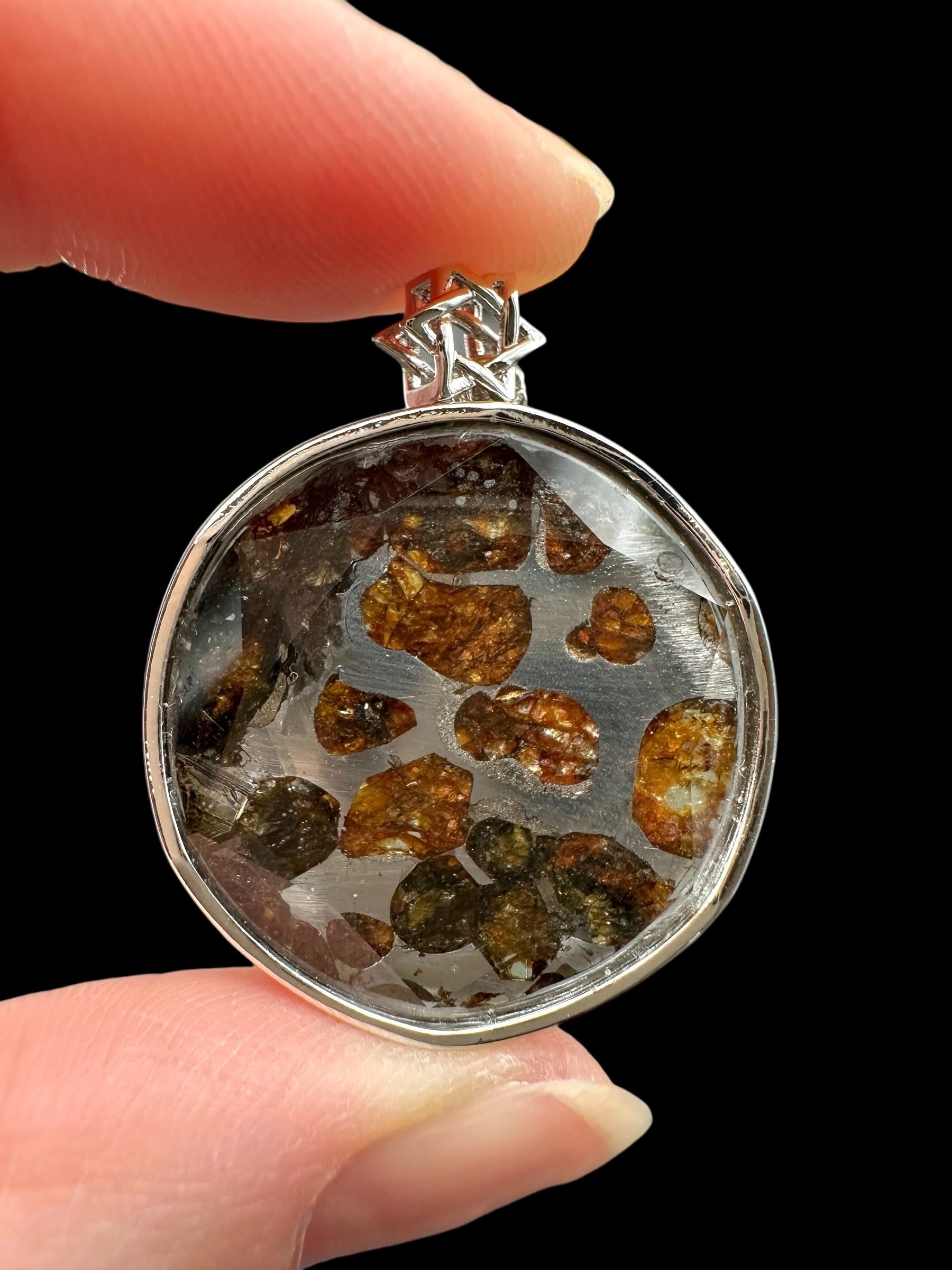 Sericho meteorite pendant - P/M124