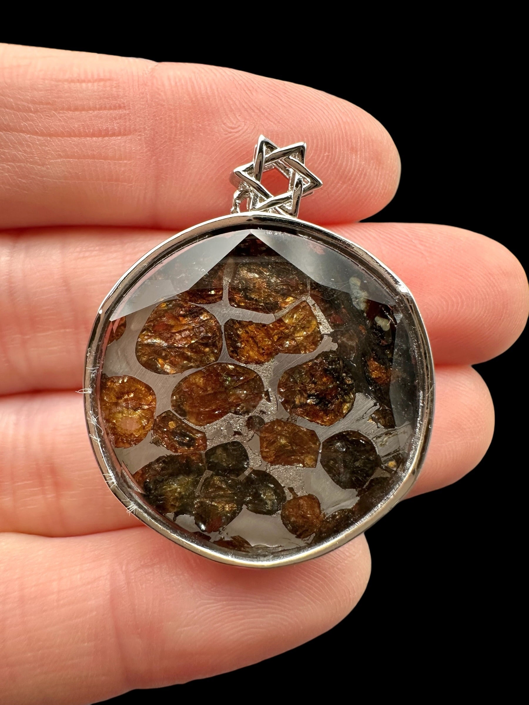 Sericho meteorite pendant - P/M124