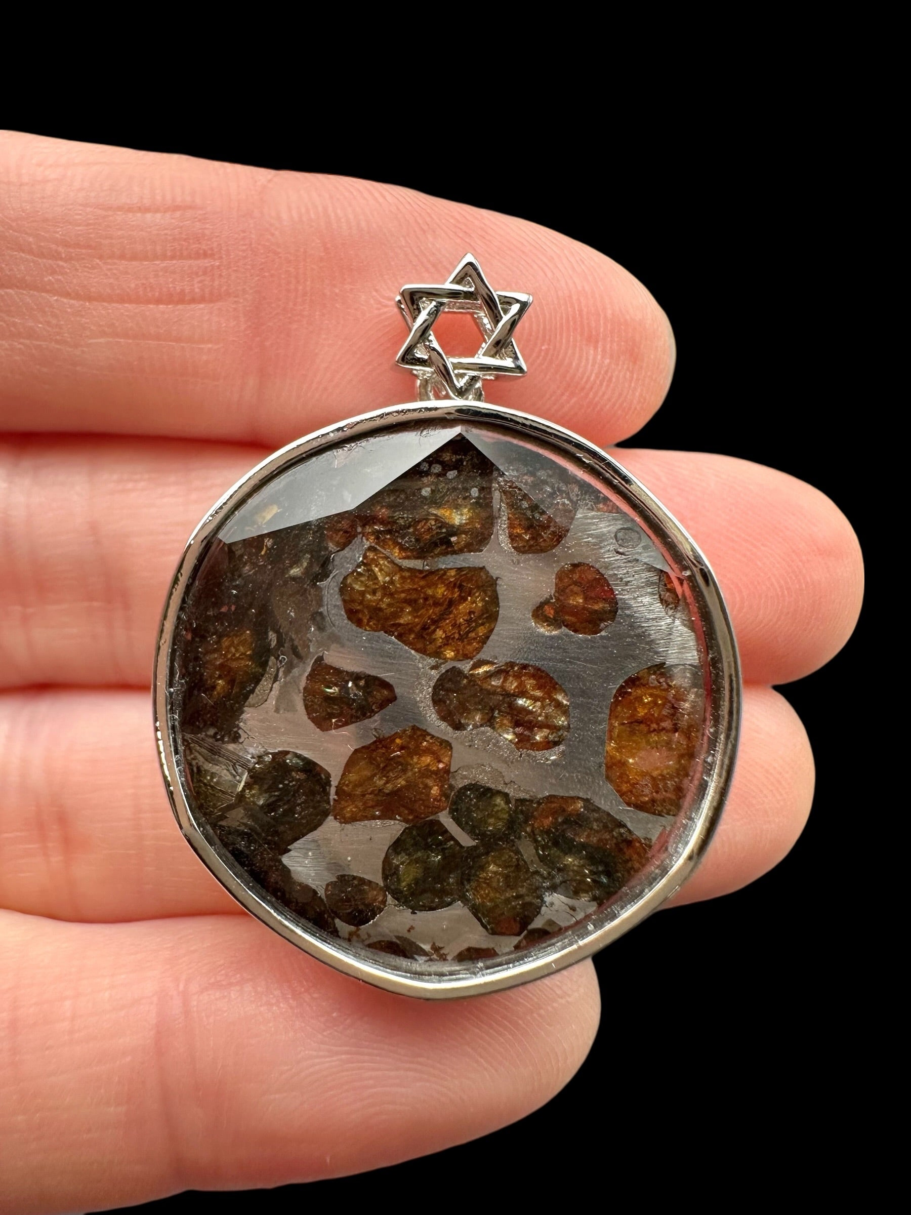 Sericho meteorite pendant - P/M124