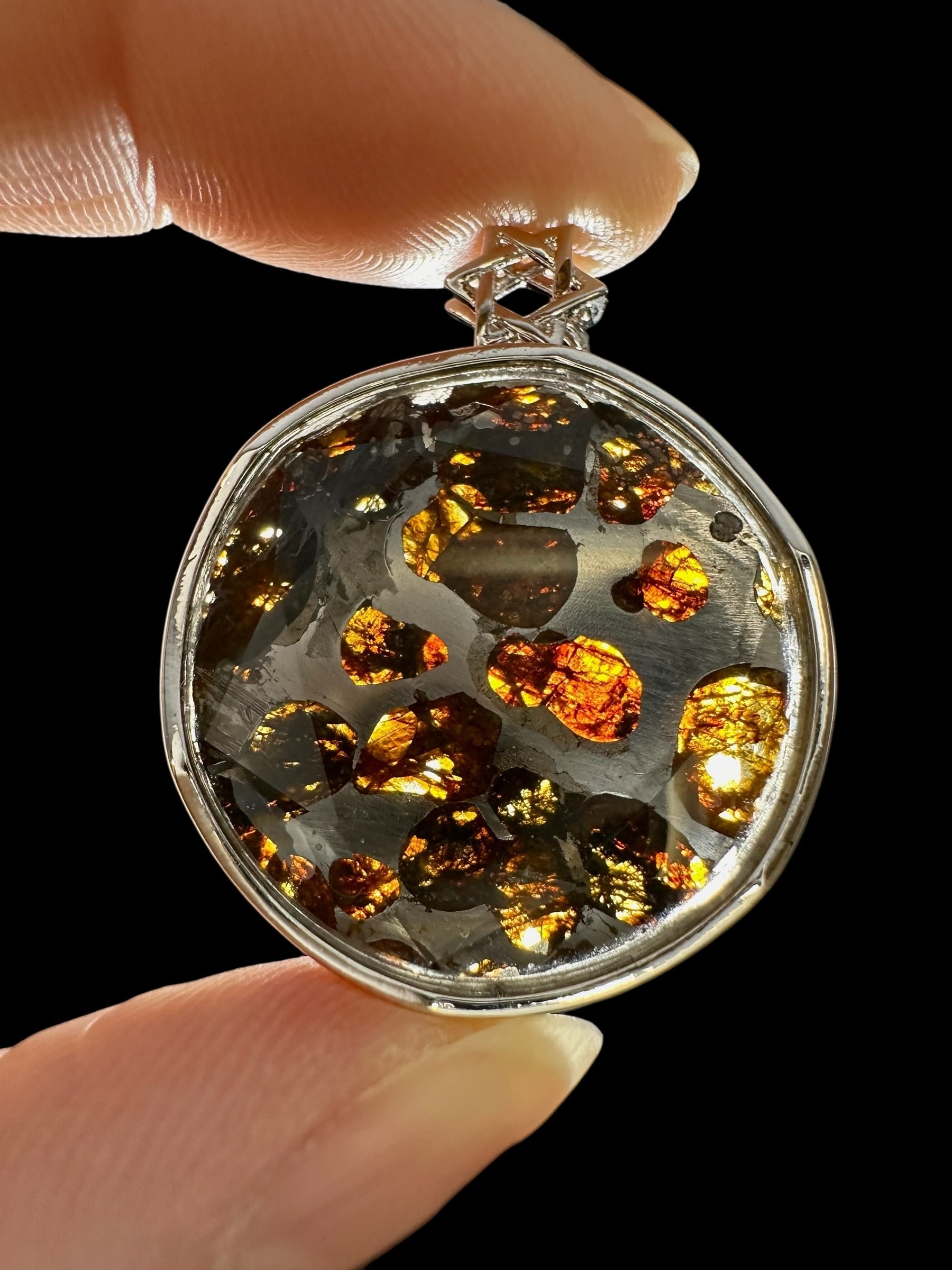 Sericho meteorite pendant - P/M124