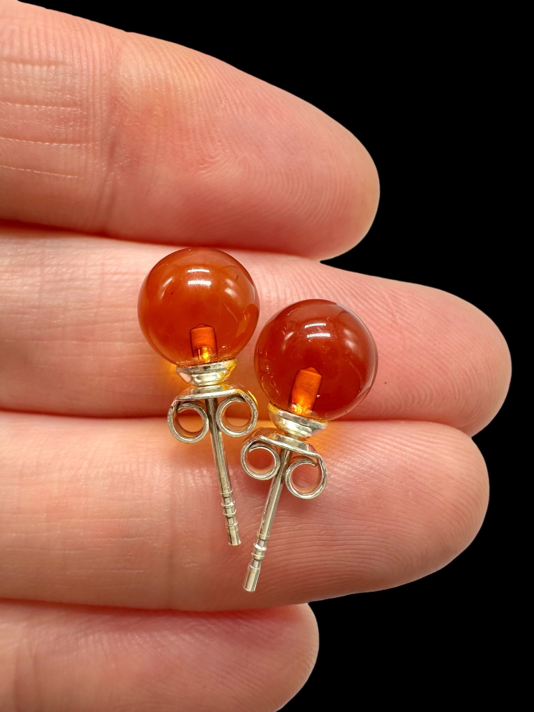 Amber Earrings