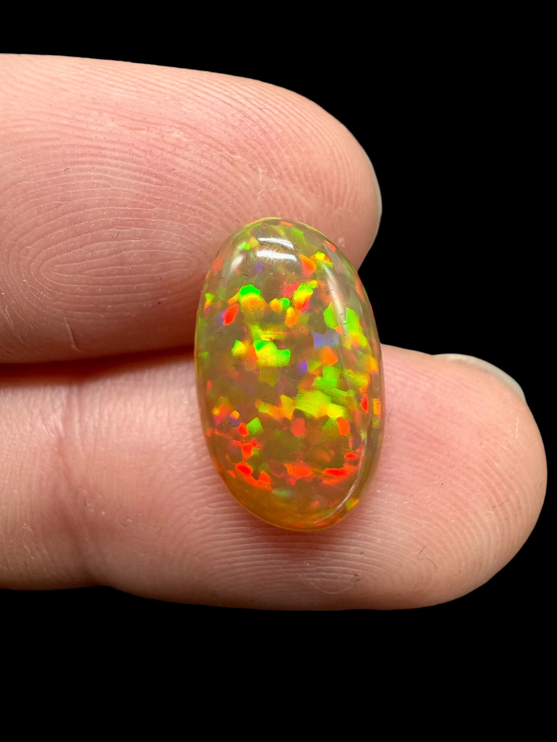 Precious opal 3,5ct – Cabochon – Welo, Ethiopia