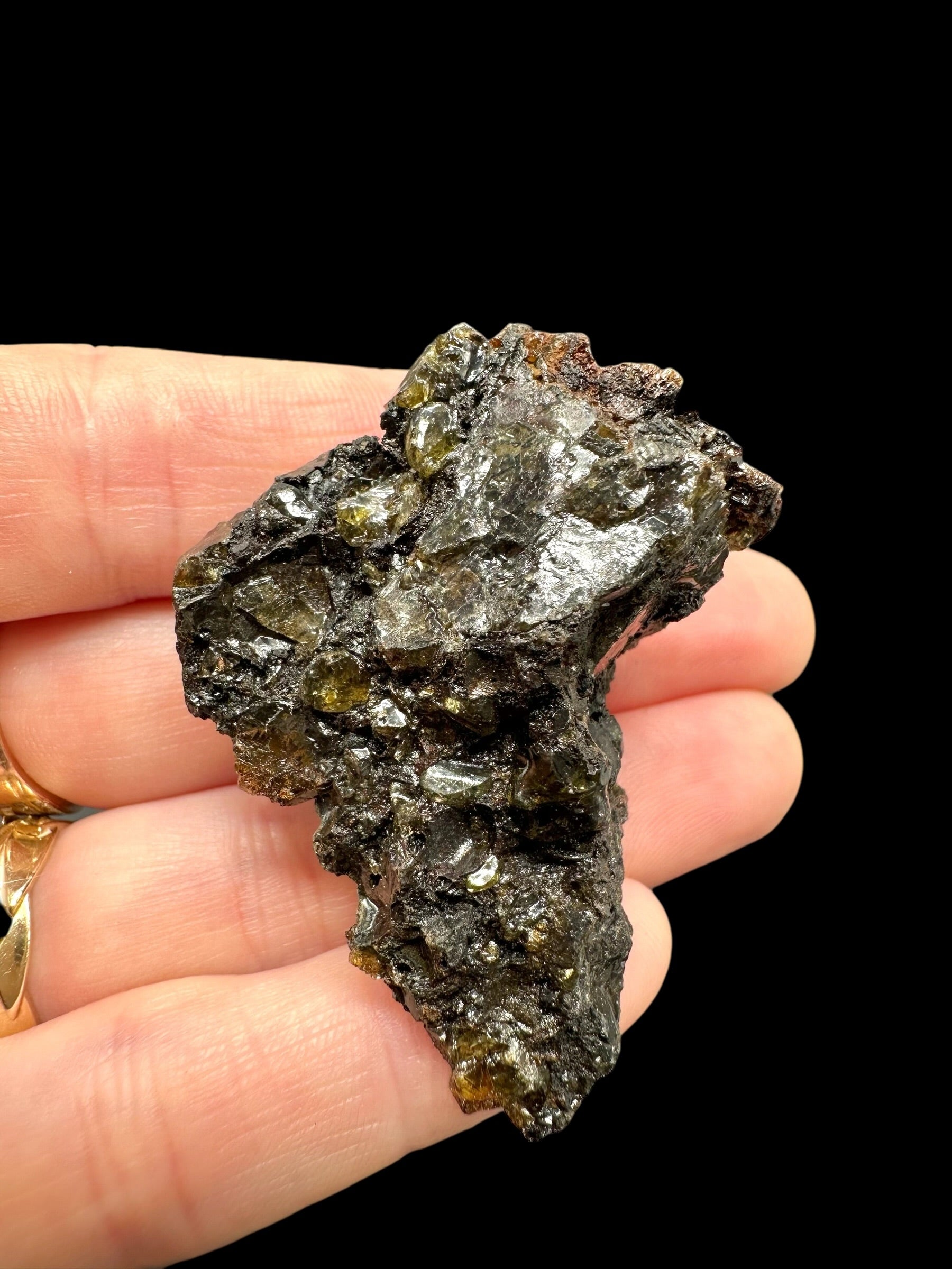Meteorite Pallasit individual Brahin 30,3g – Belarus - MEBR93
