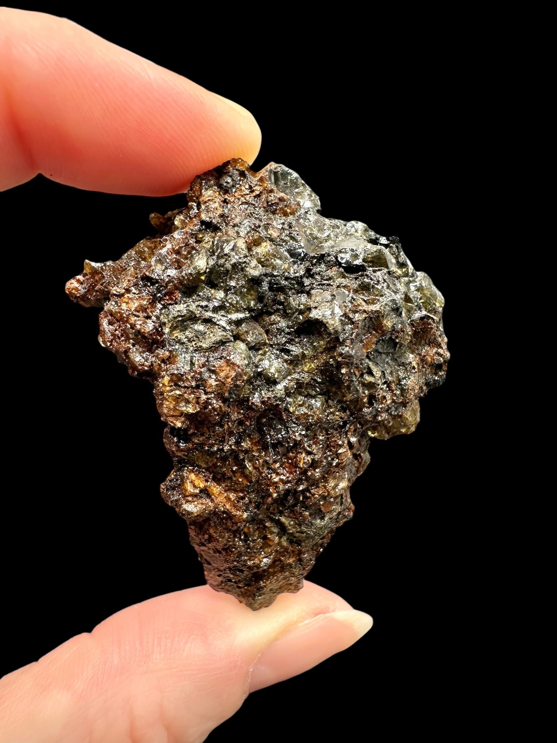 Meteorite Pallasit individual Brahin 30,3g – Belarus - MEBR93