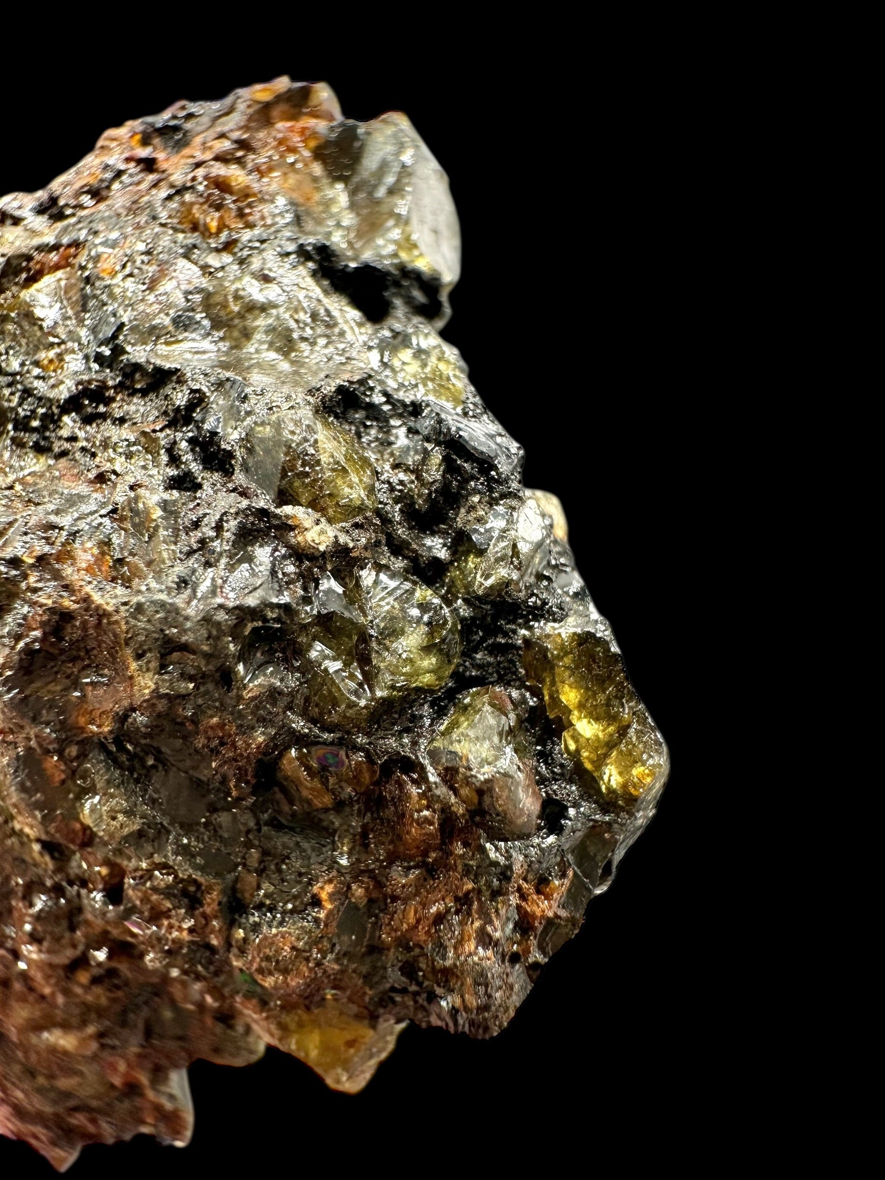 Meteorite Pallasit individual Brahin 30,3g – Belarus - MEBR93