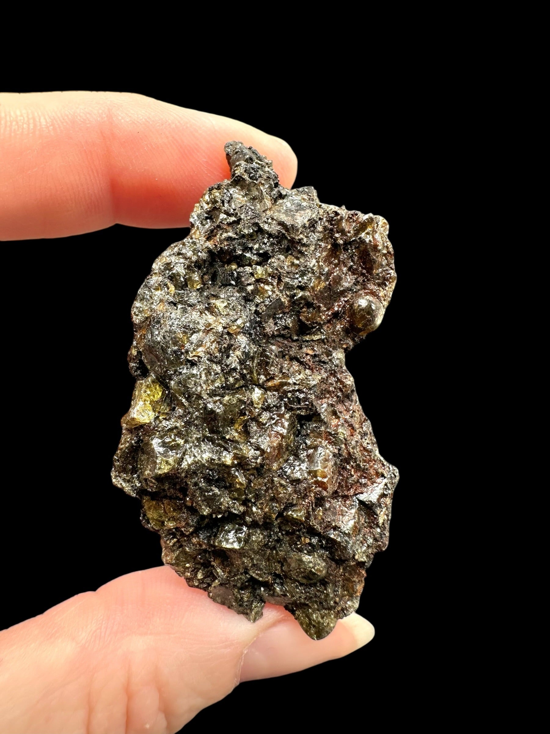Meteorite Pallasit individual Brahin 25,6g – Belarus - MEBR94