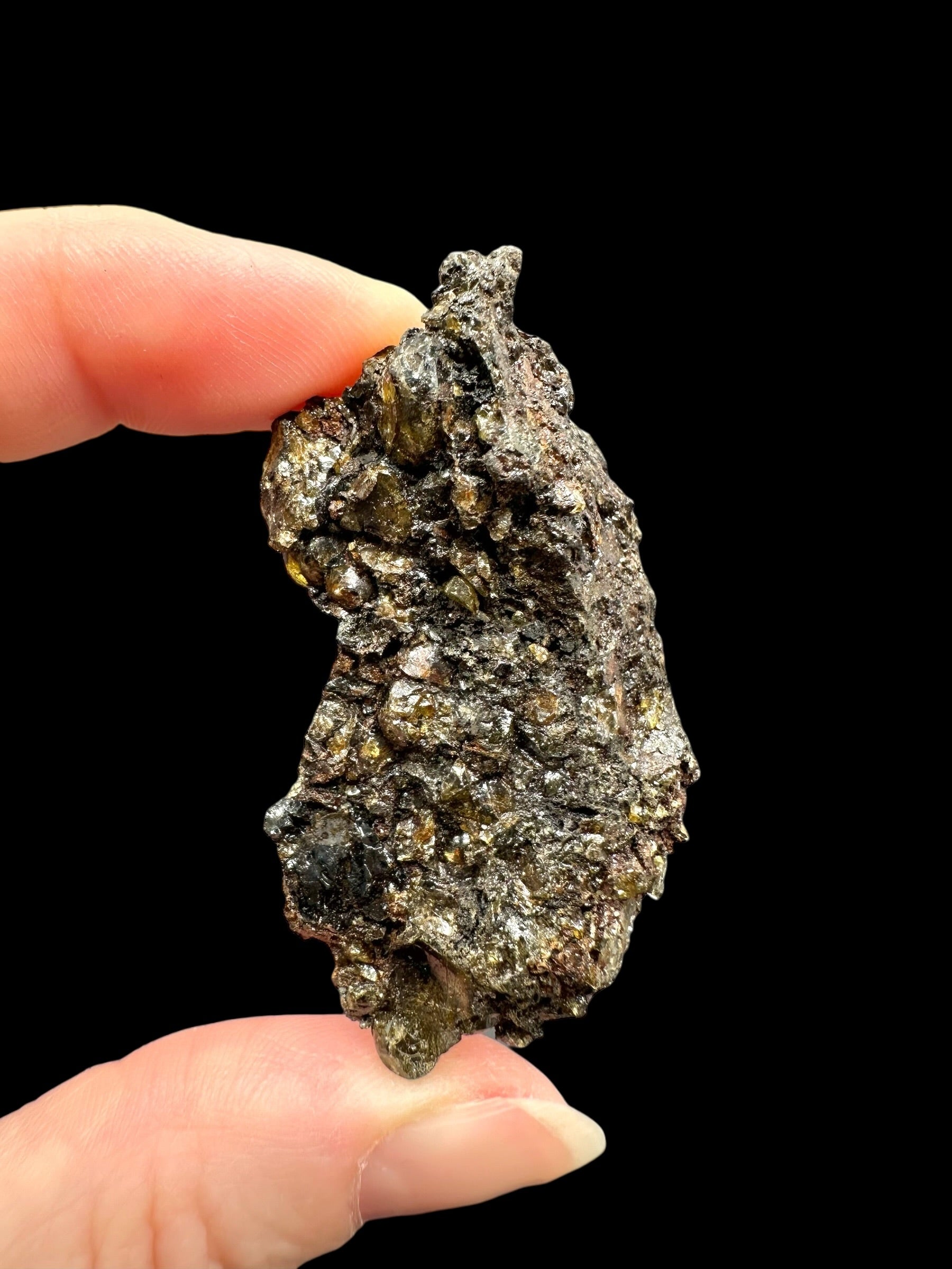 Meteorite Pallasit individual Brahin 25,6g – Belarus - MEBR94