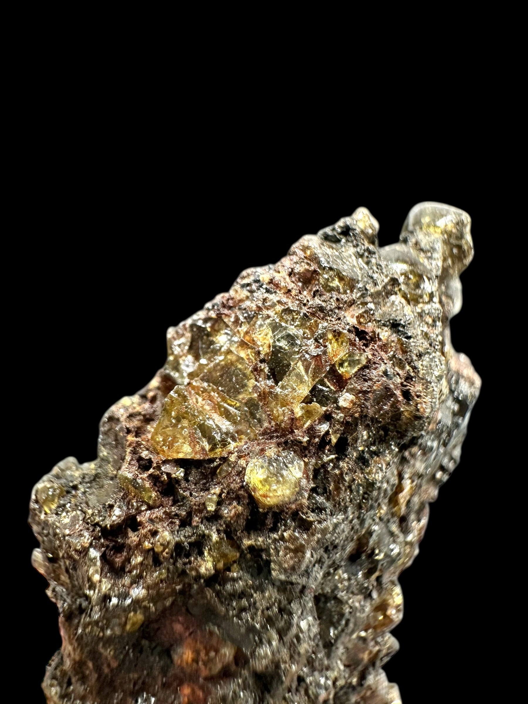 Meteorite Pallasit individual Brahin 25,6g – Belarus - MEBR94