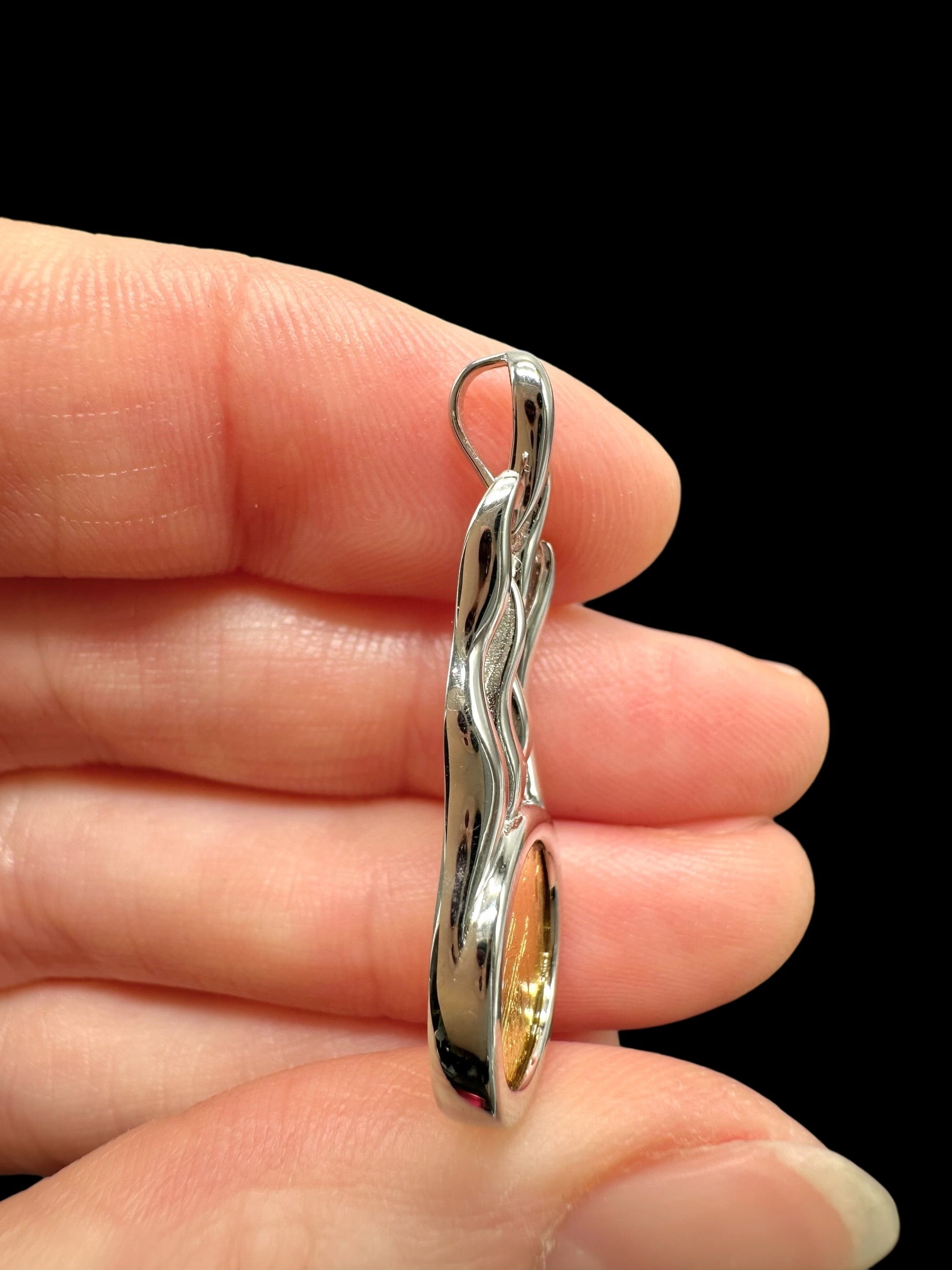 Comet pendant made from the Aletai meteorite - P/M135