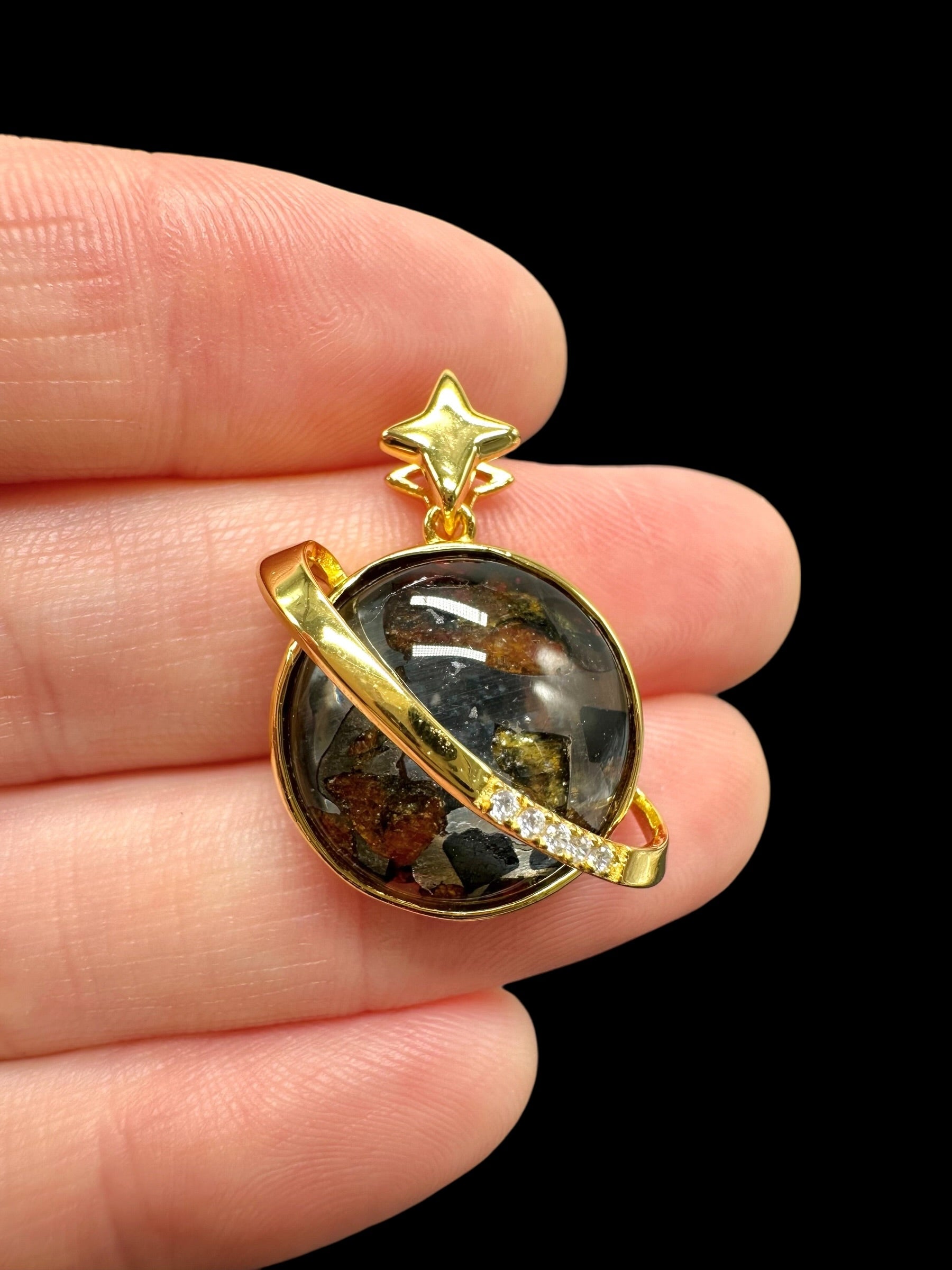 Sericho meteorite pendant - P/M138