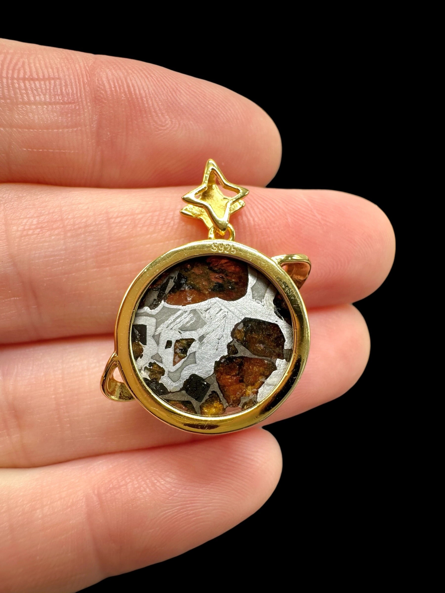 Sericho meteorite pendant - P/M138