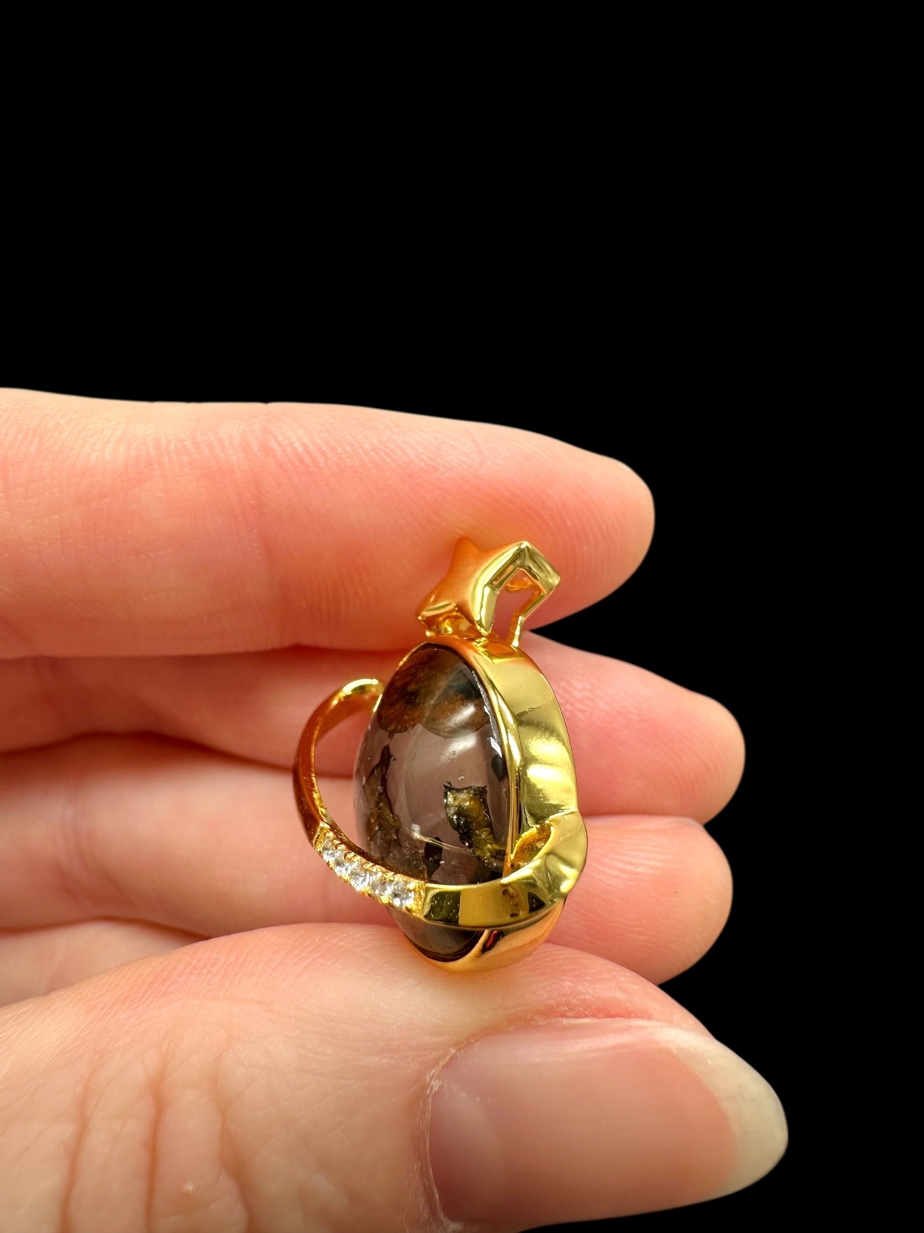 Sericho meteorite pendant - P/M138