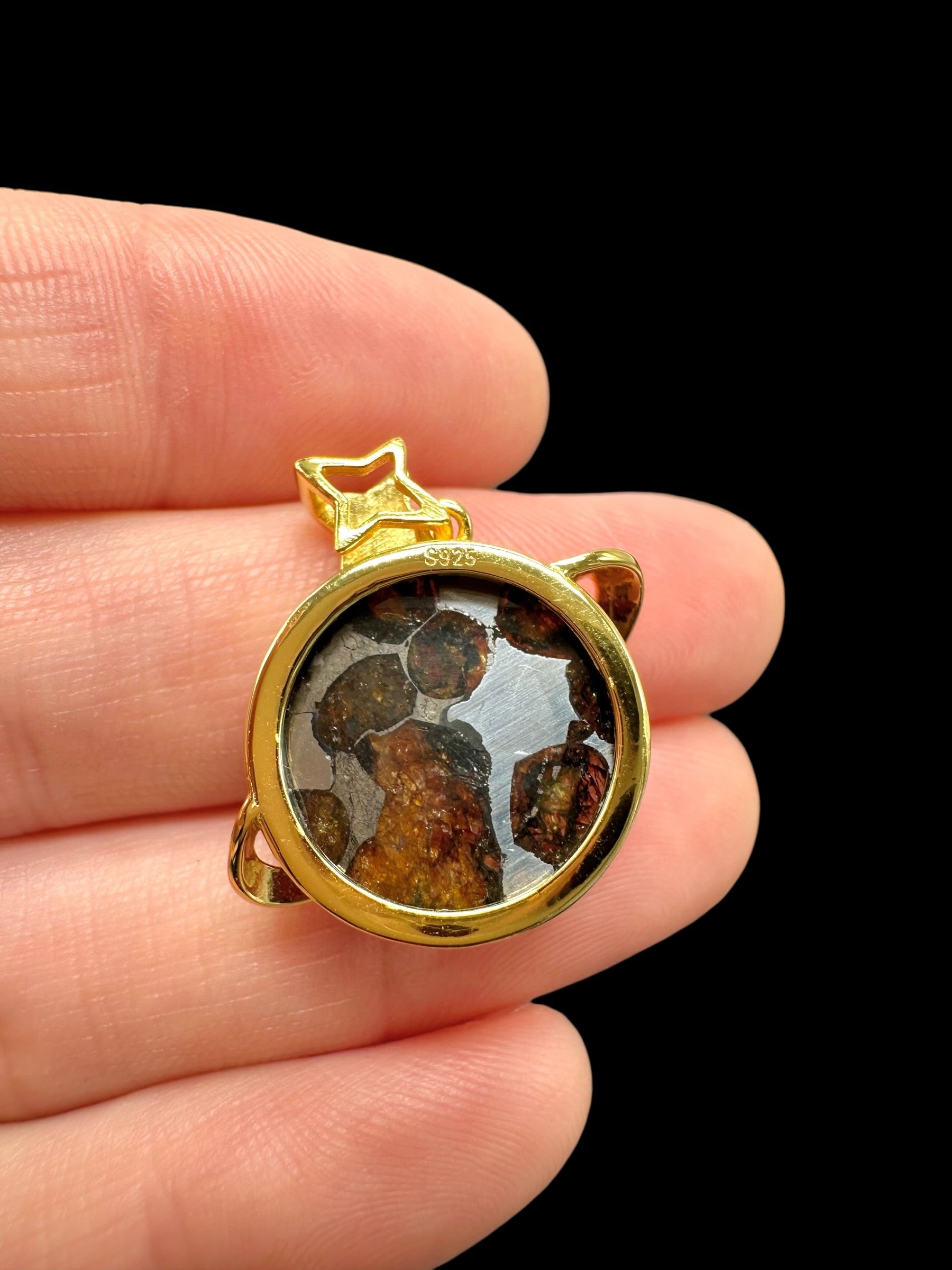Sericho meteorite pendant - P/M139