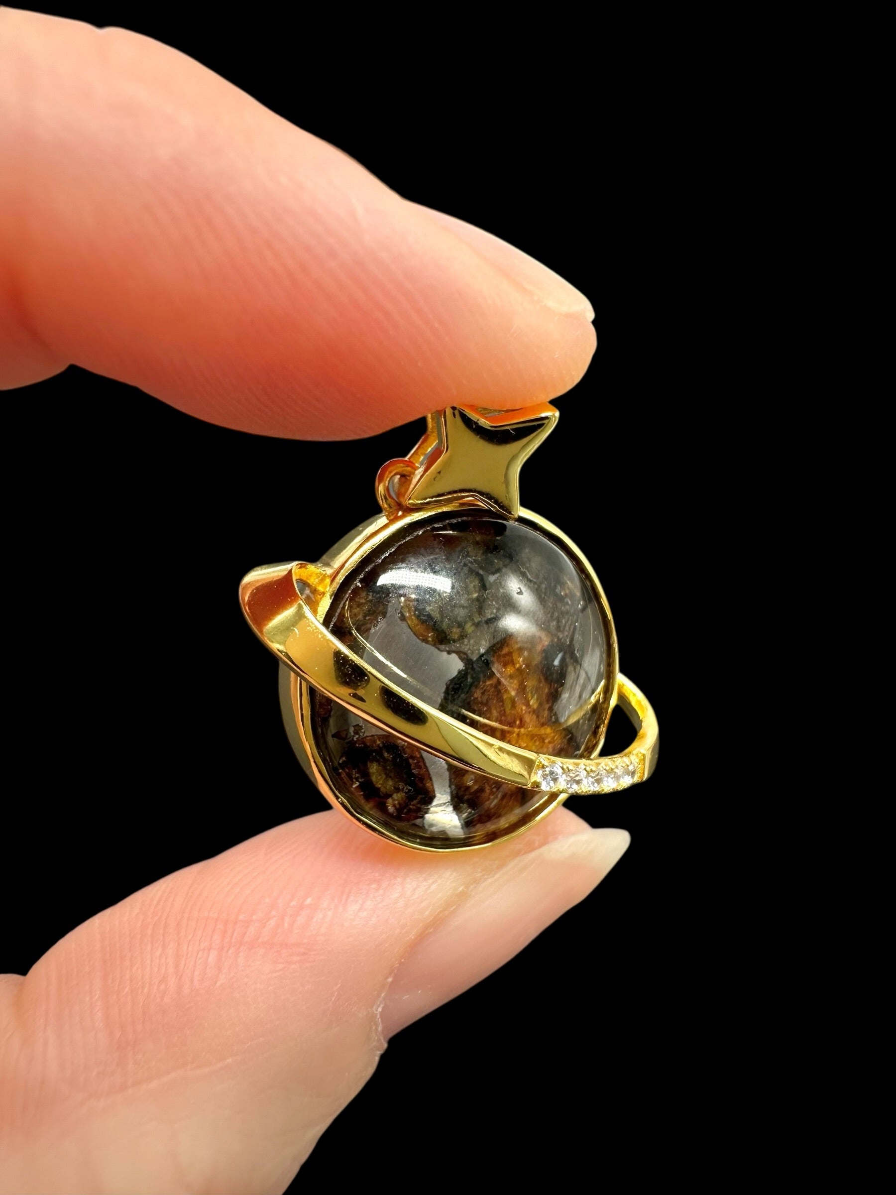 Sericho meteorite pendant - P/M139