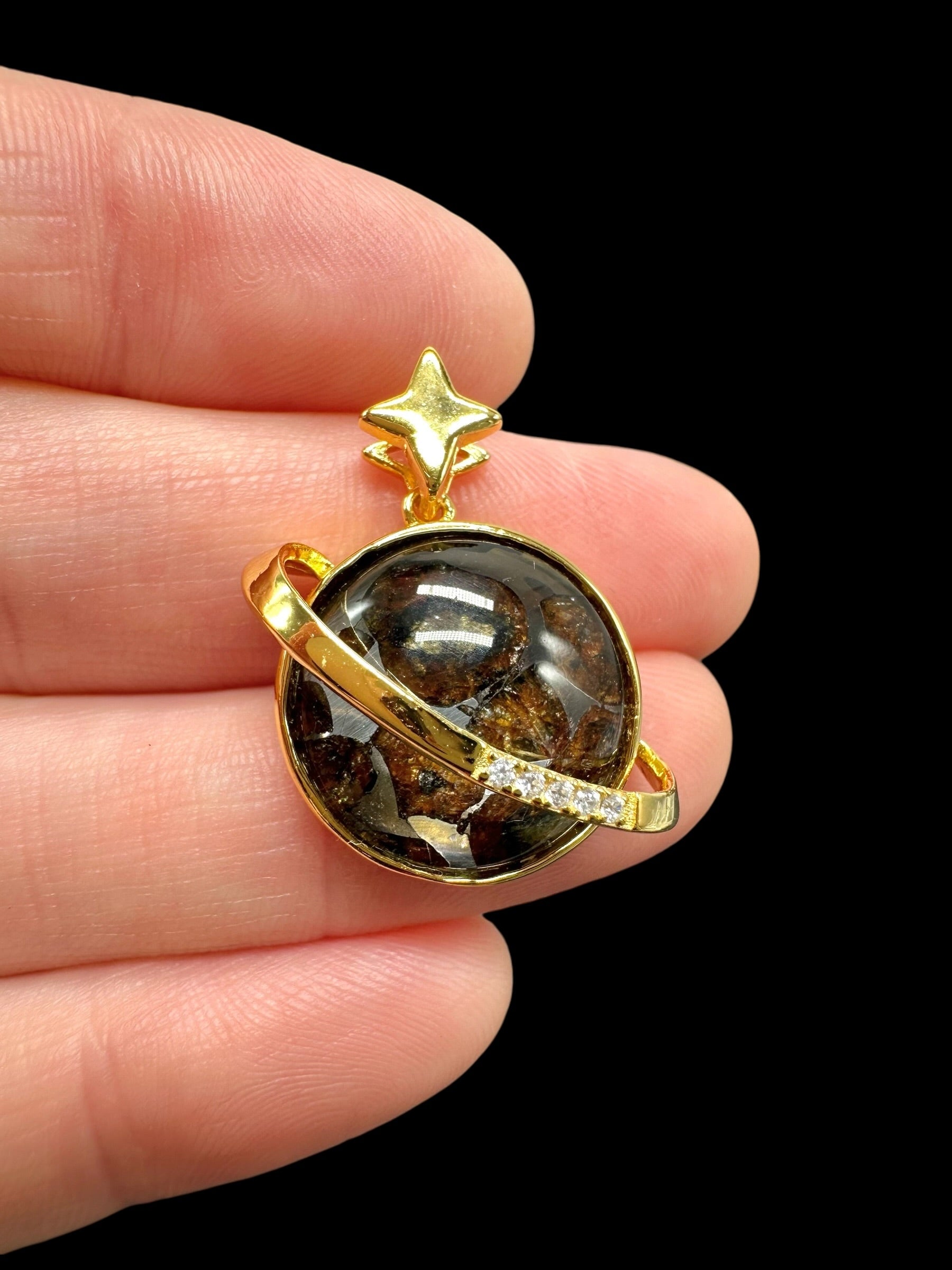Sericho meteorite pendant - P/M140