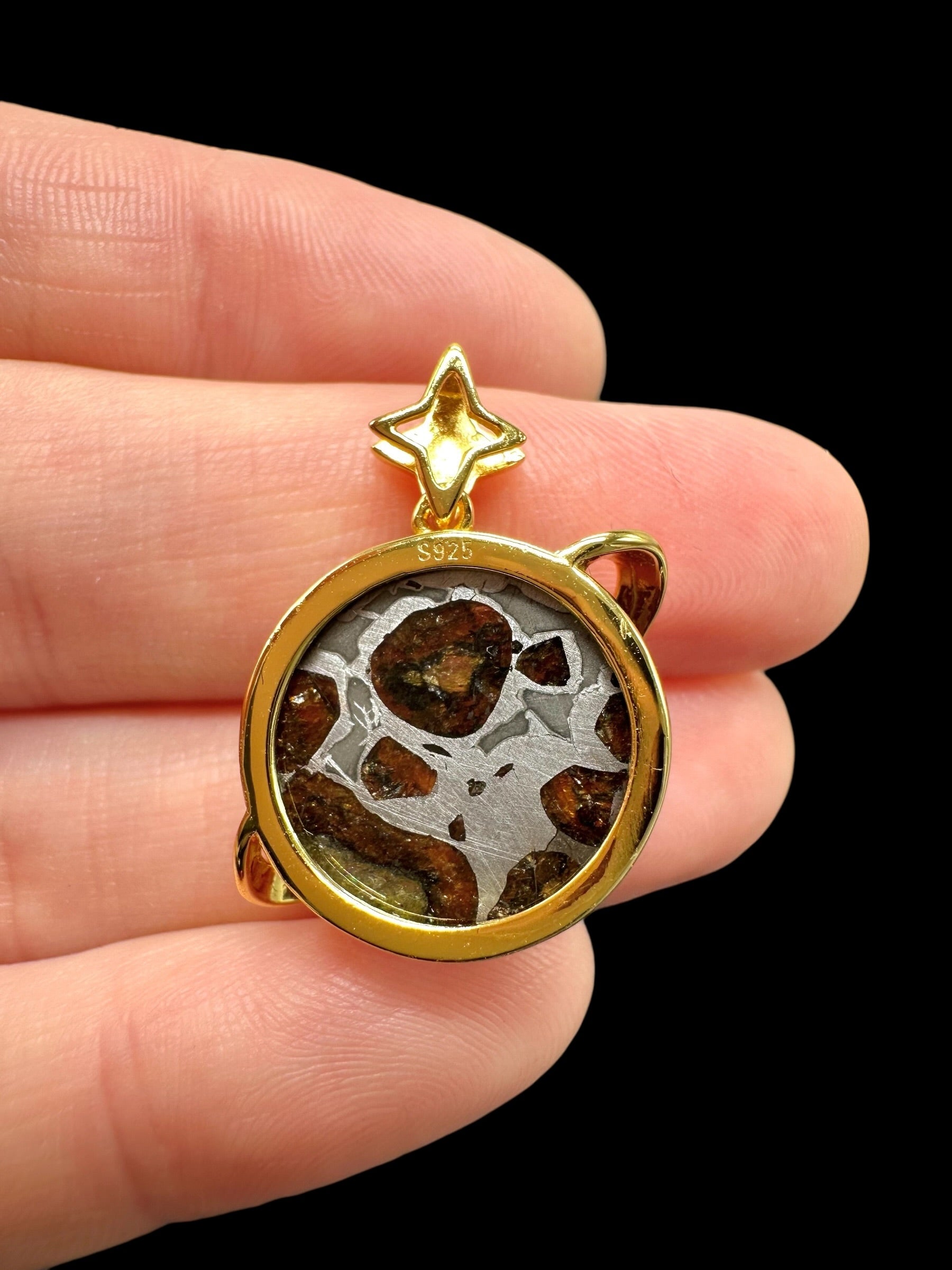 Sericho meteorite pendant - P/M140