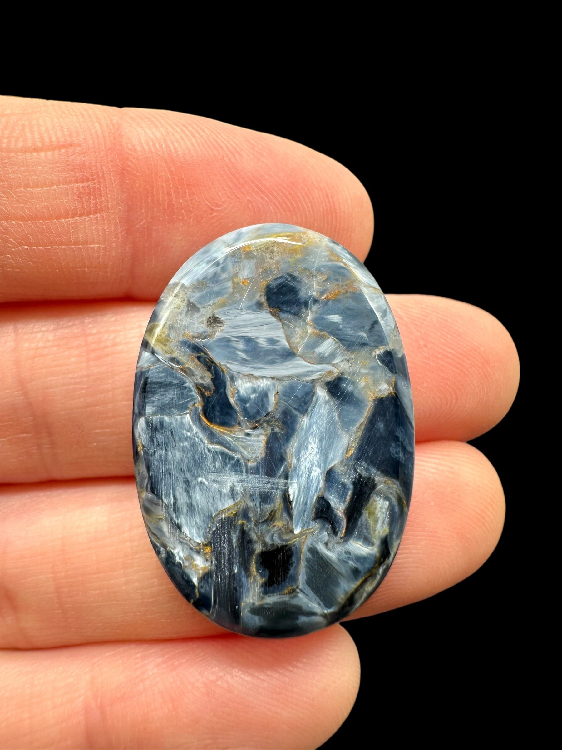 Pietersite cabochon – Outjo, Namibia - PK07