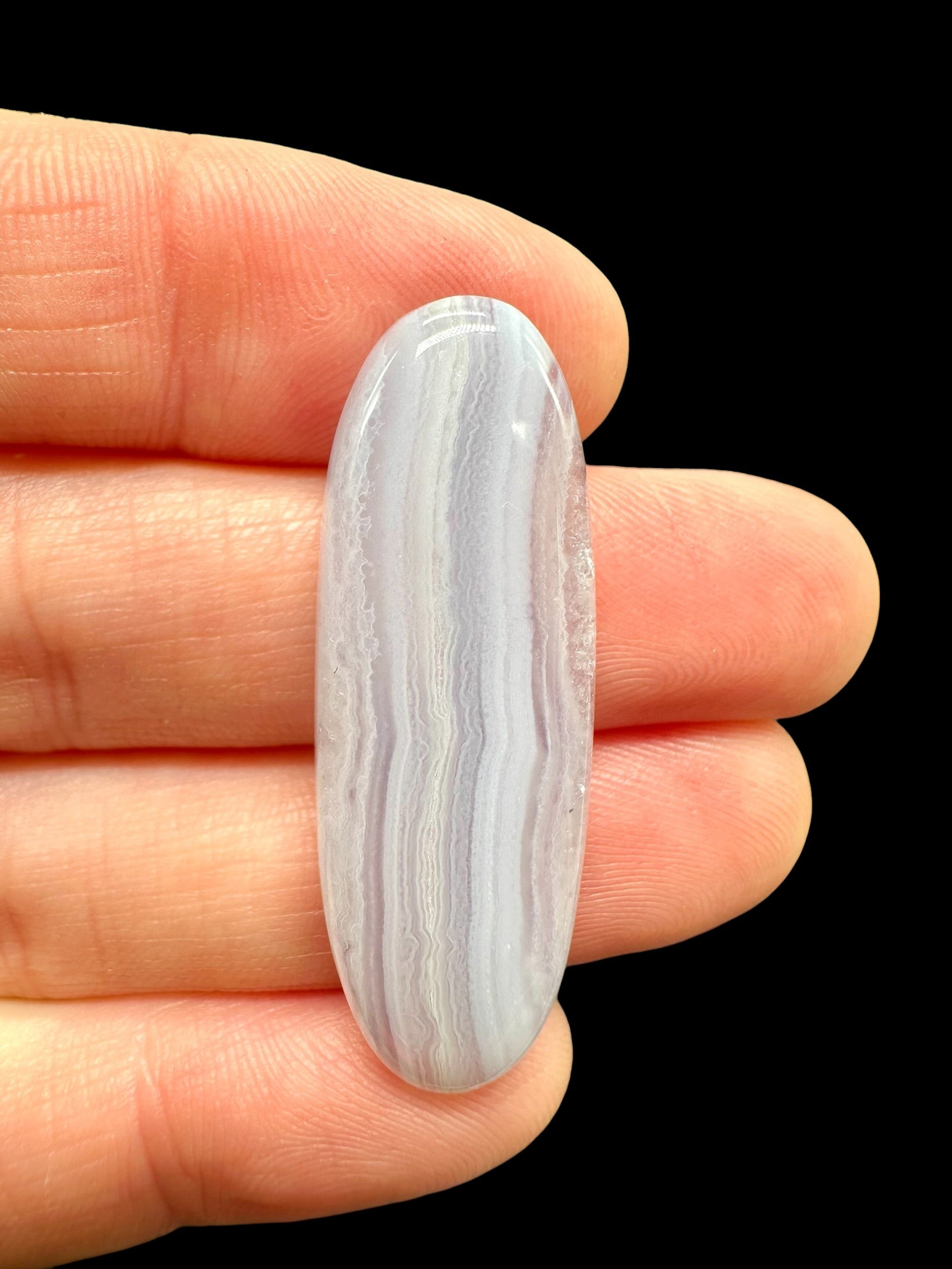 Chalcedony cabochon – Malawi