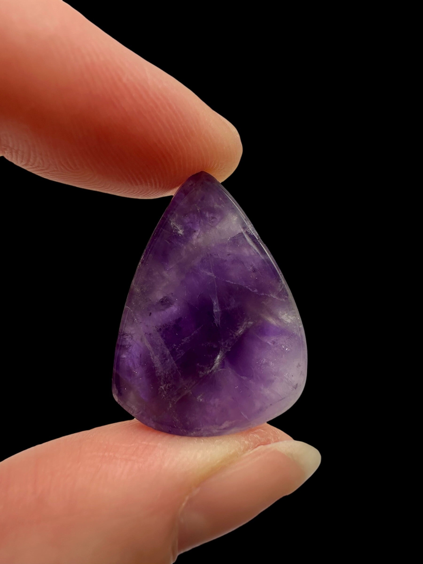 Zonal amethyst cabochons – Namibia - ZAK11