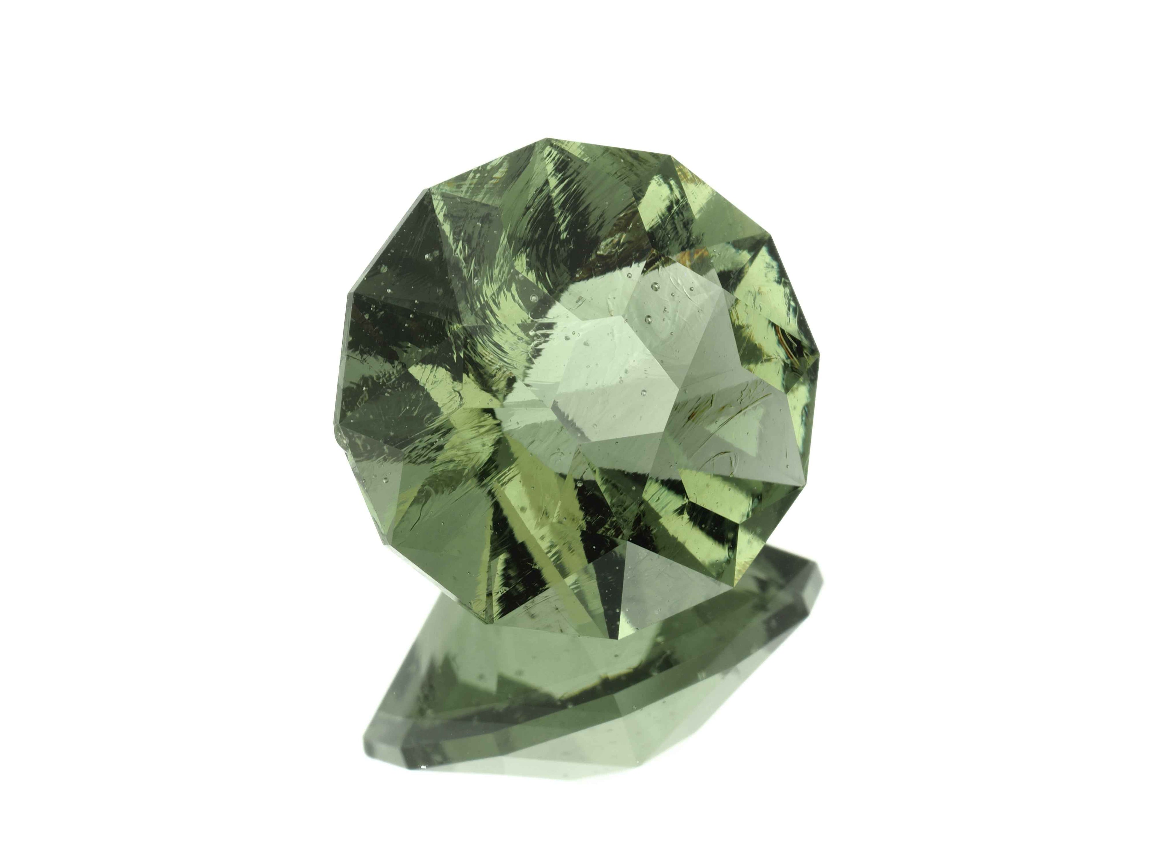 Moldavite faccettata 4,5ct – TOP quality - BV086