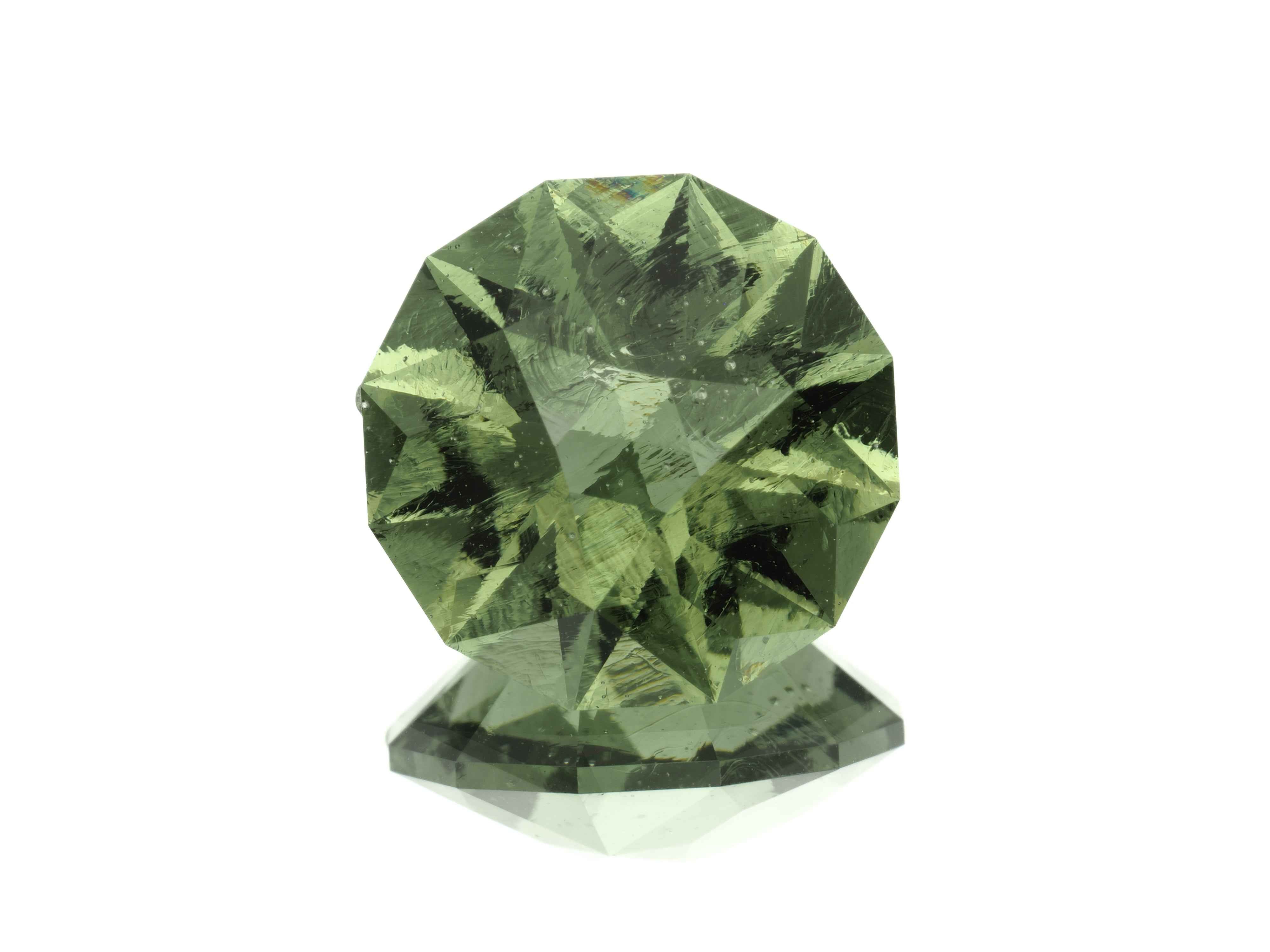 Moldavite faccettata 4,5ct – TOP quality - BV086