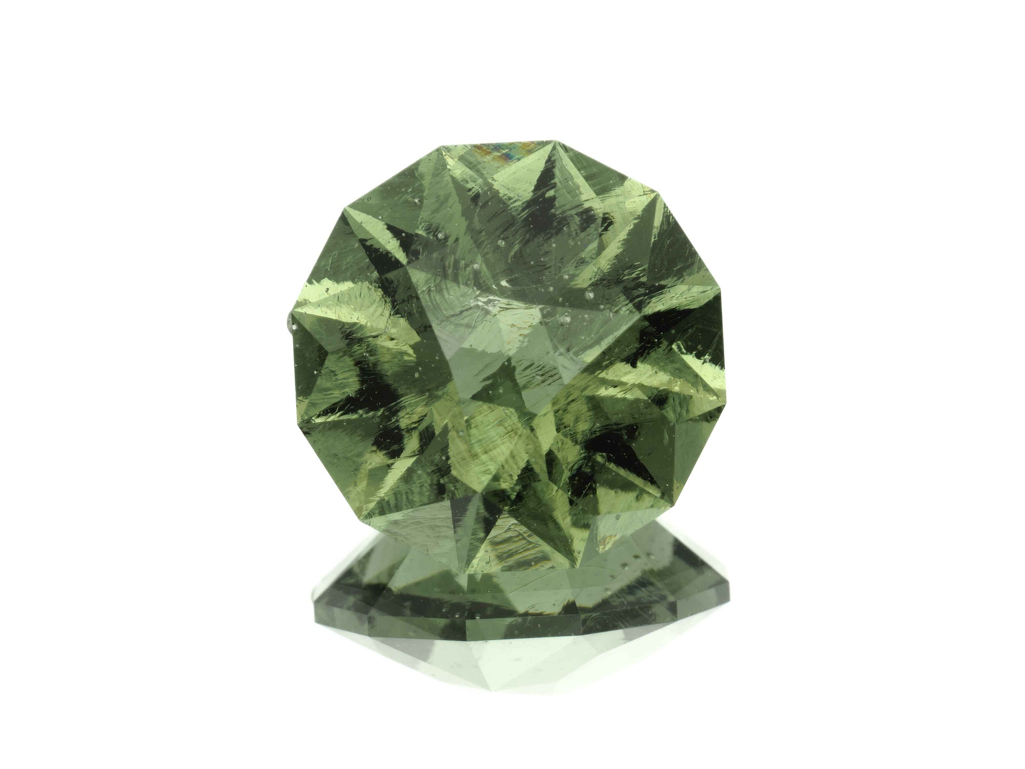 Moldavite faccettata 4,5ct – TOP quality - BV086