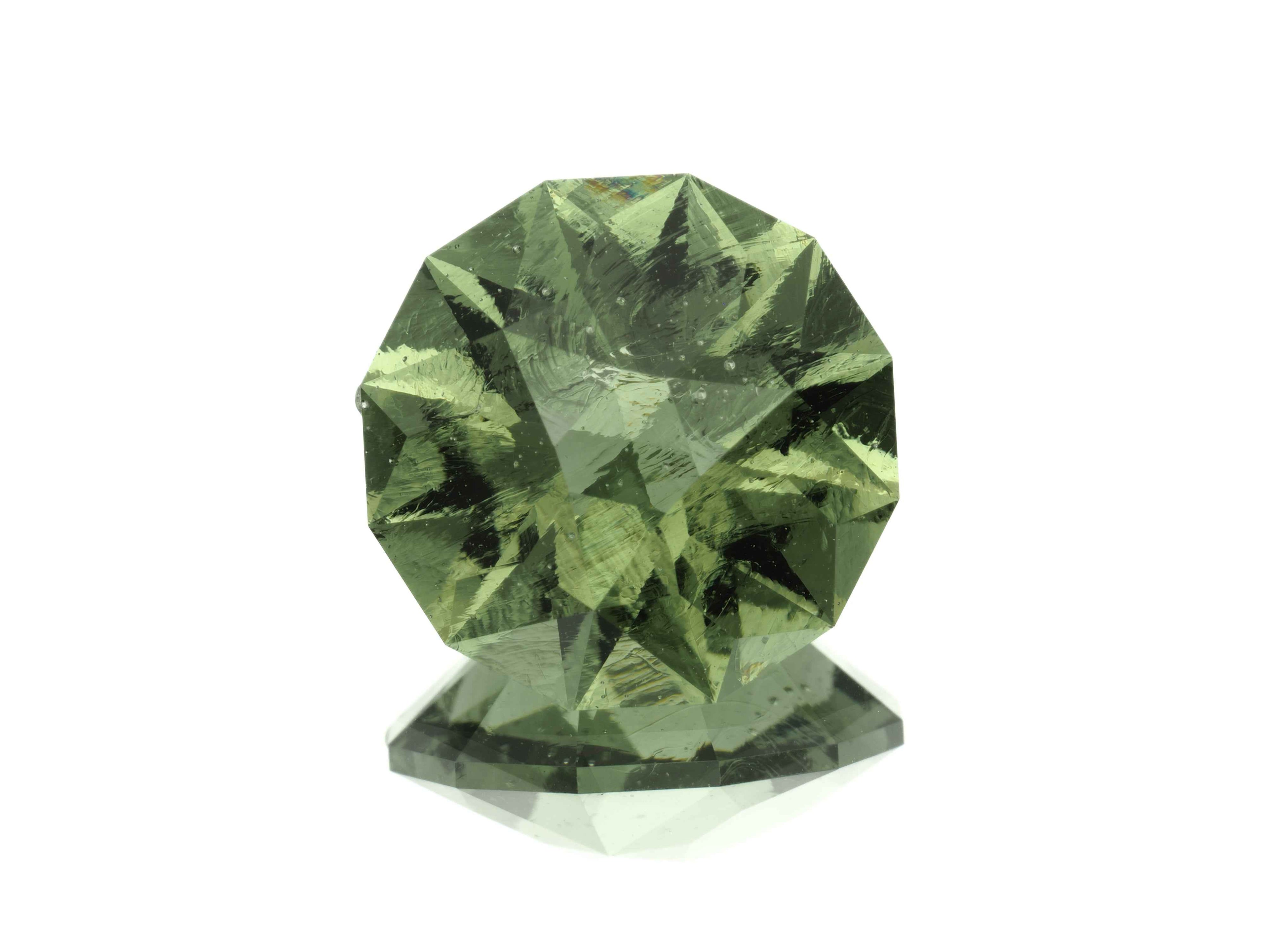 Moldavite faccettata 4,5ct – TOP quality - BV086