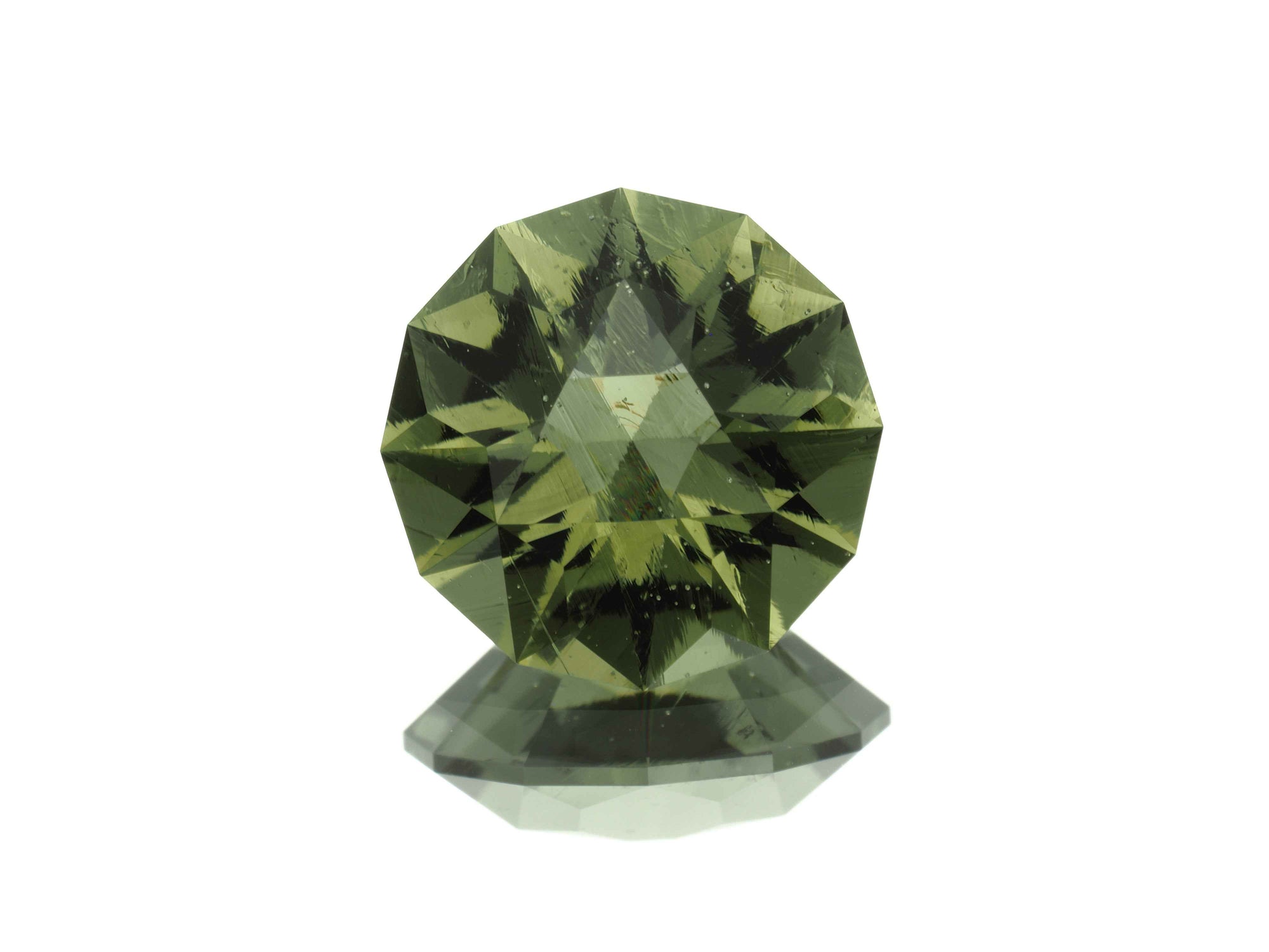 Moldavite faccettata 1,5ct – TOP quality - BV087