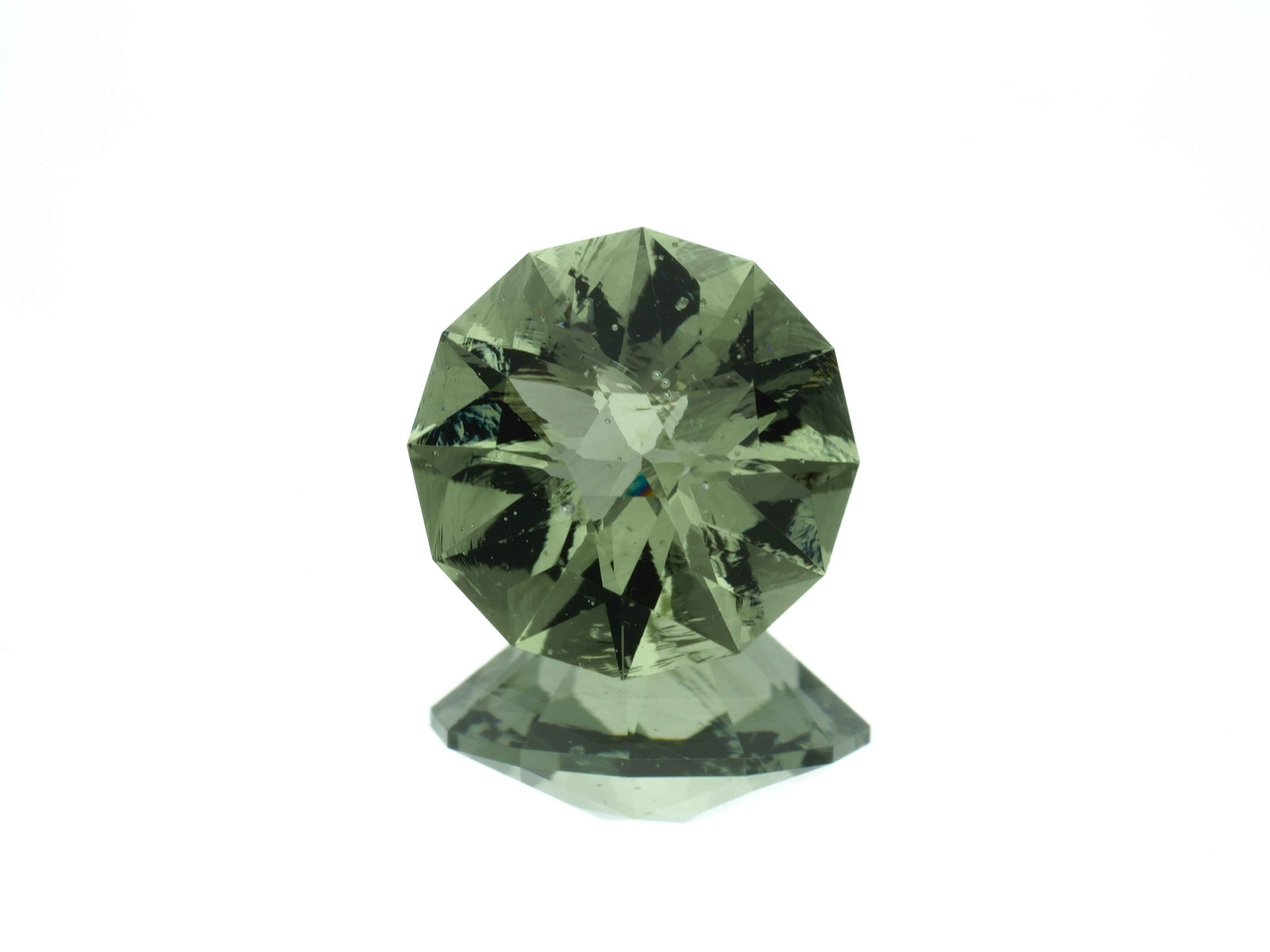 Moldavite faccettata 1ct – TOP quality - BV088