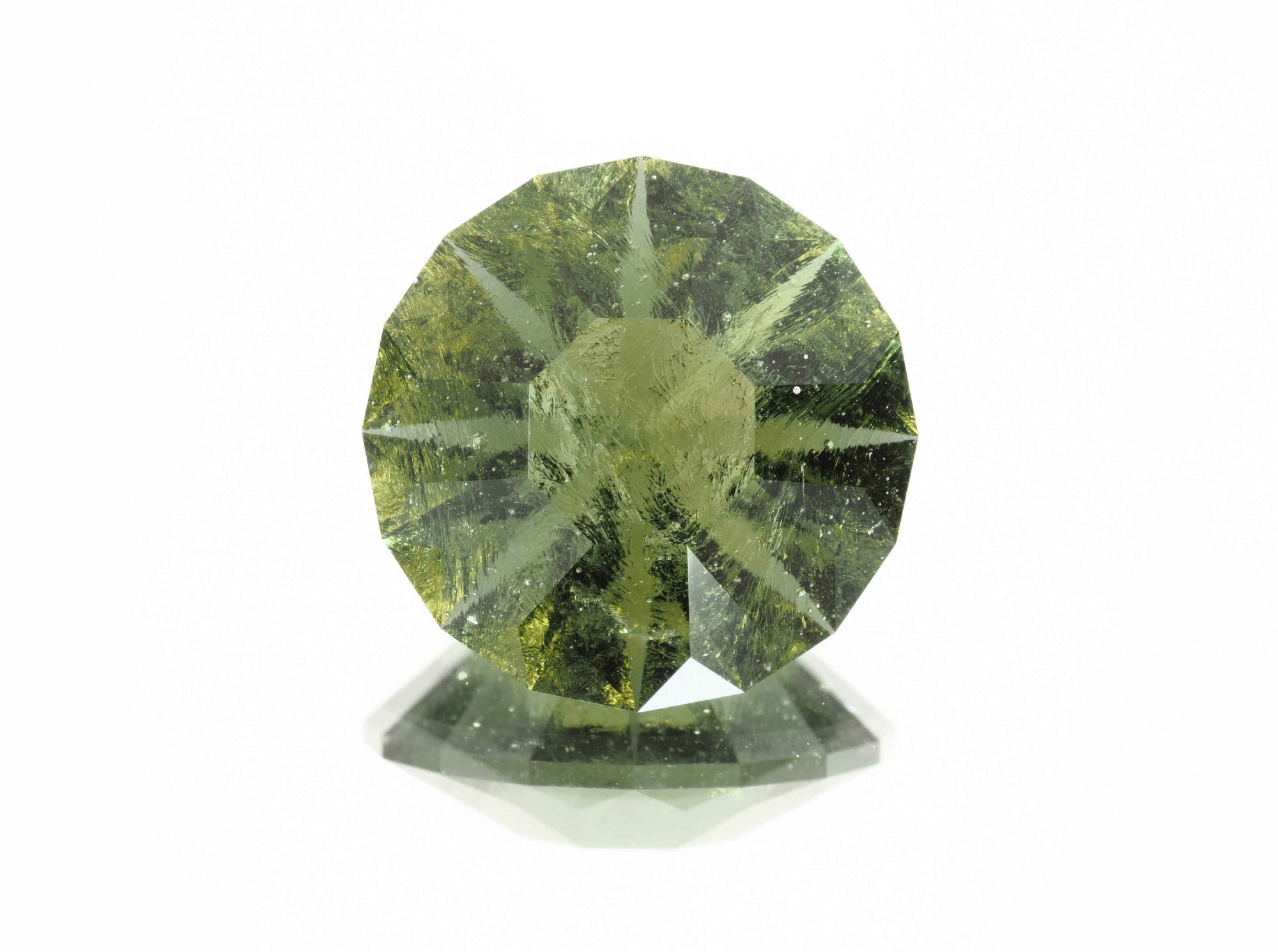 Moldavite faccettata 6,3ct – TOP quality - BV090